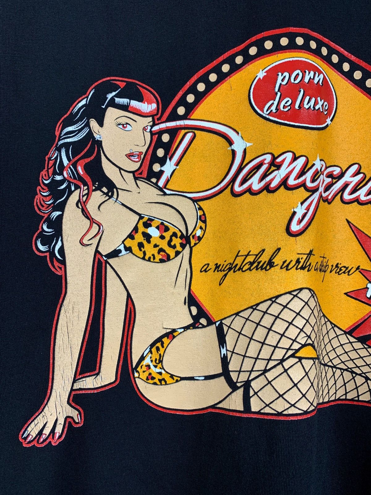 Girl Skateboards Vintage Porn Deluxe Pornstar Black Tee Size US M / EU 48-50 / 2 - 5 Thumbnail
