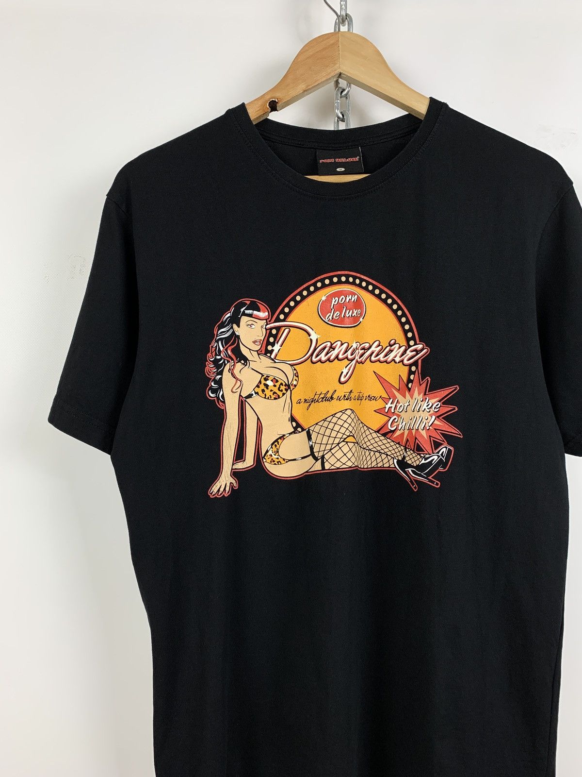 Girl Skateboards Vintage Porn Deluxe Pornstar Black Tee Size US M / EU 48-50 / 2 - 2 Thumbnail