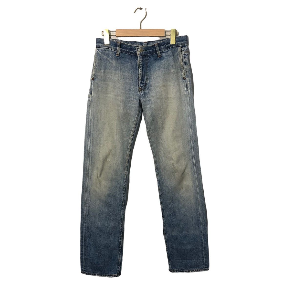 Vintage HRM Jeans Lightwash Denim Pants W30 Made in Japan