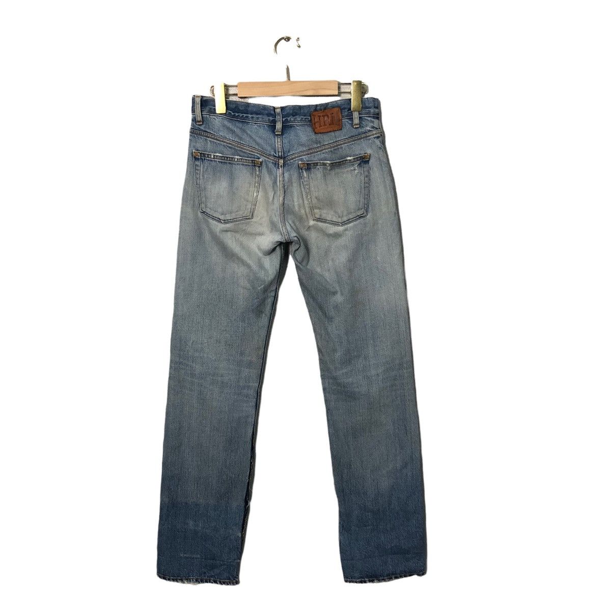 Japanese Brand Vintage HRM Jeans Lightwash Denim Pants W30 Made in Japan Size US 30 / EU 46 - 5 Thumbnail