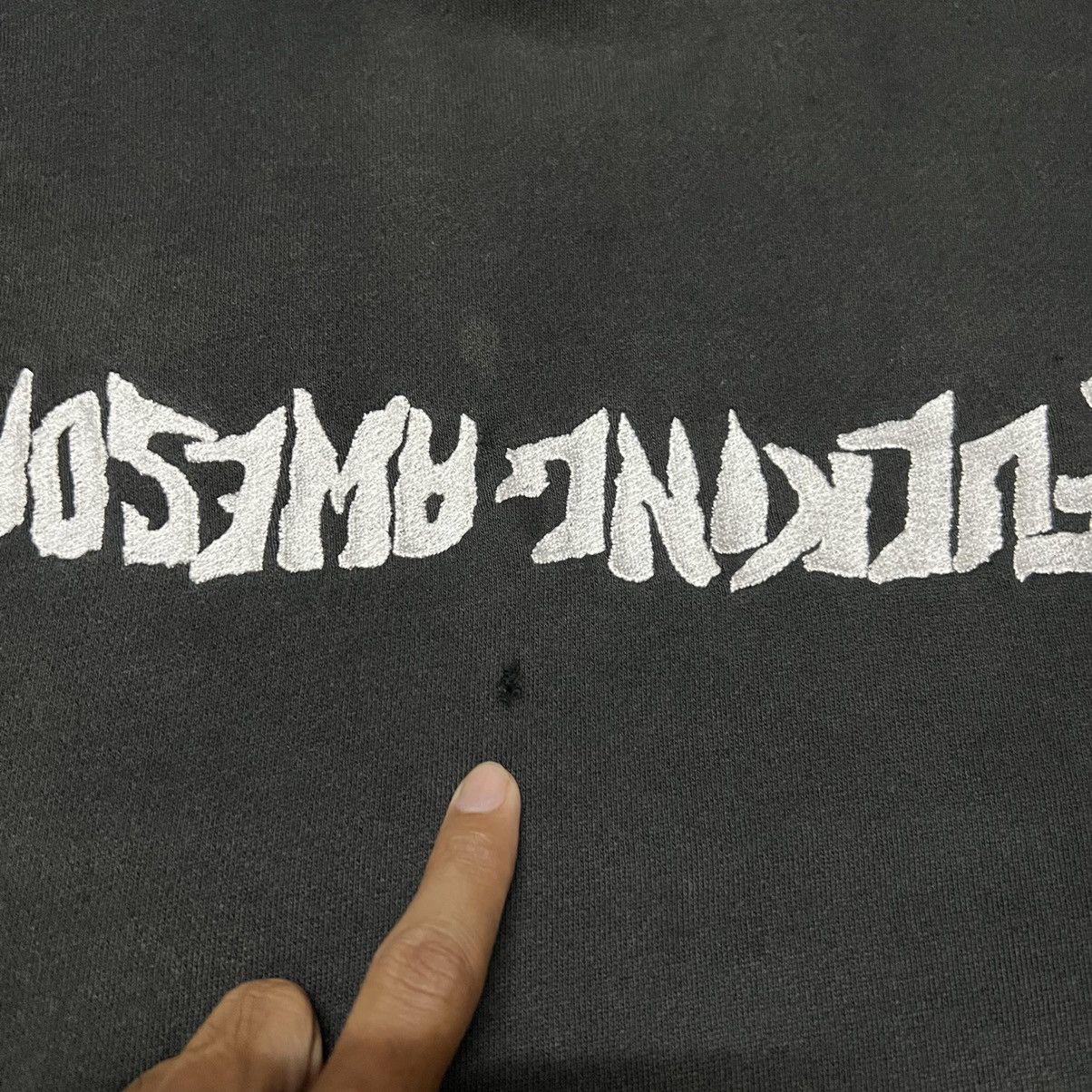 Fucking Awesome Fucking Awesome Inverted Distressed Hoodie Size US L / EU 52-54 / 3 - 6 Thumbnail