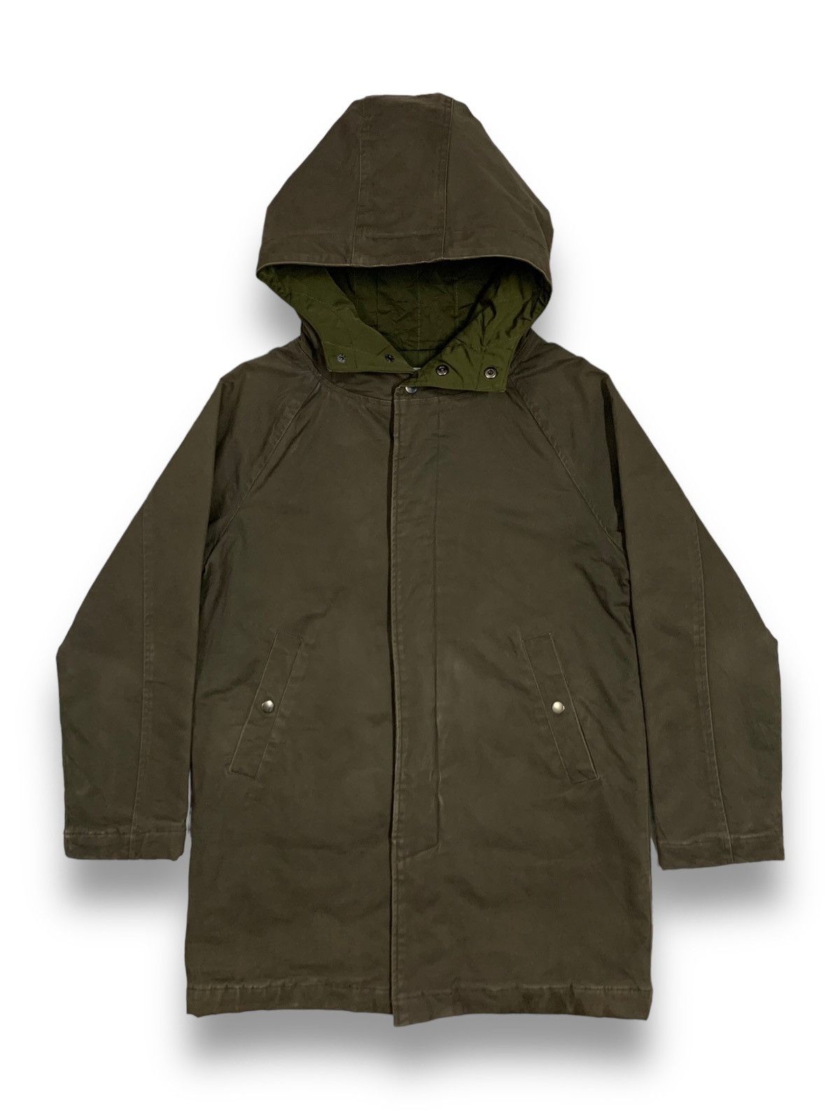 Japanese Brand Ranch Standard Workwear Hooded Parka Jacket