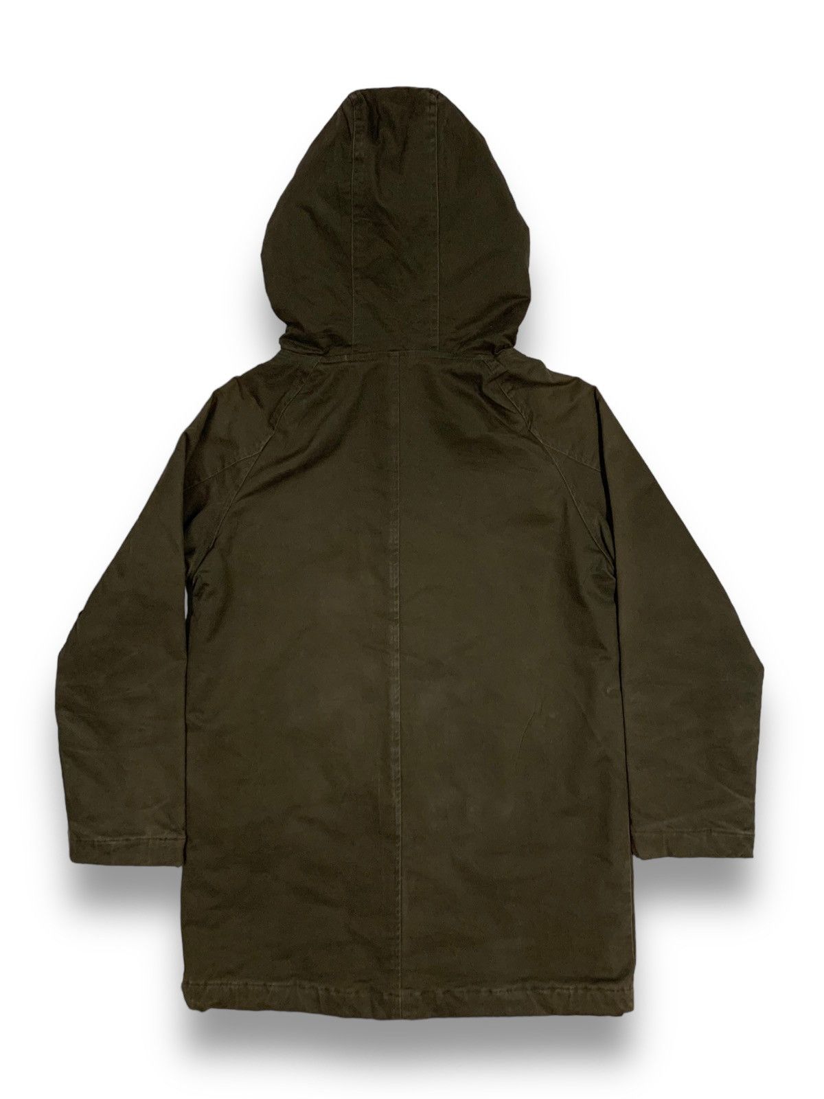 Japanese Brand Japanese Ranch Standard Canvas Workwear Hooded Parka Jacket Size US L / EU 52-54 / 3 - 3 Thumbnail