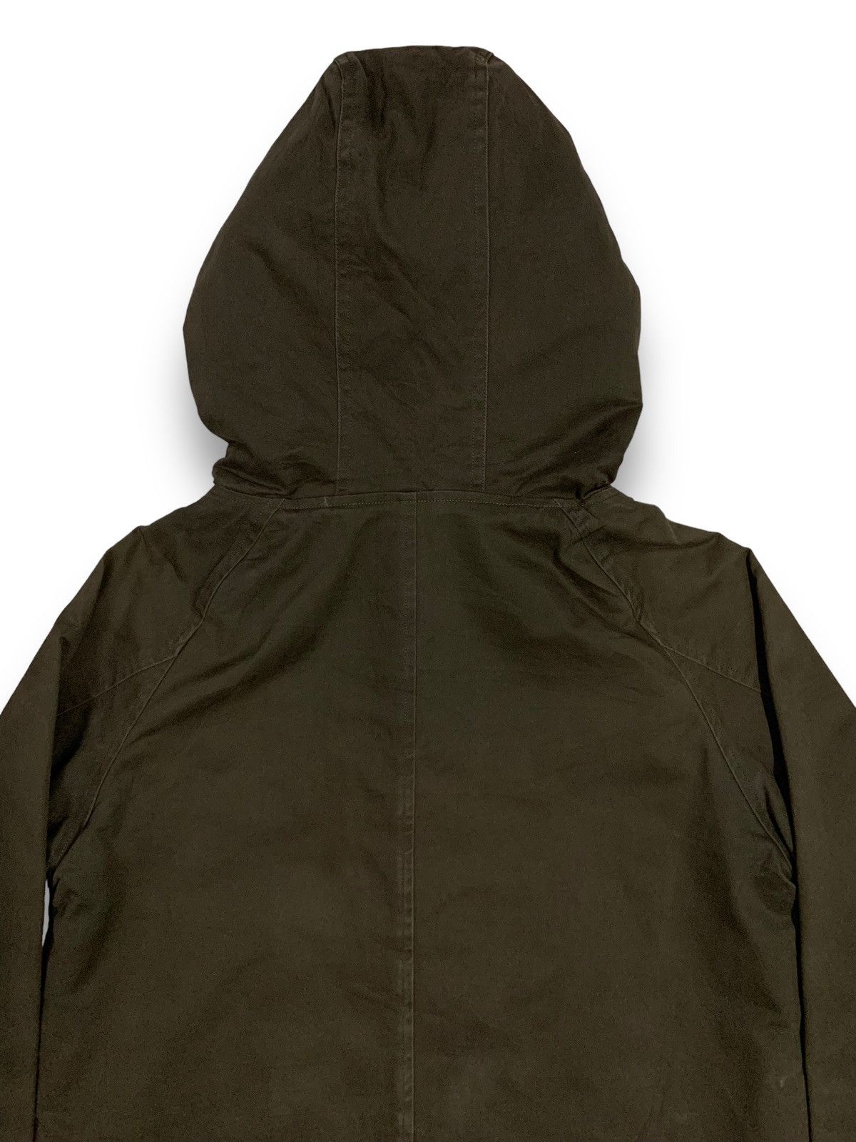 Japanese Brand Japanese Ranch Standard Canvas Workwear Hooded Parka Jacket Size US L / EU 52-54 / 3 - 13 Thumbnail