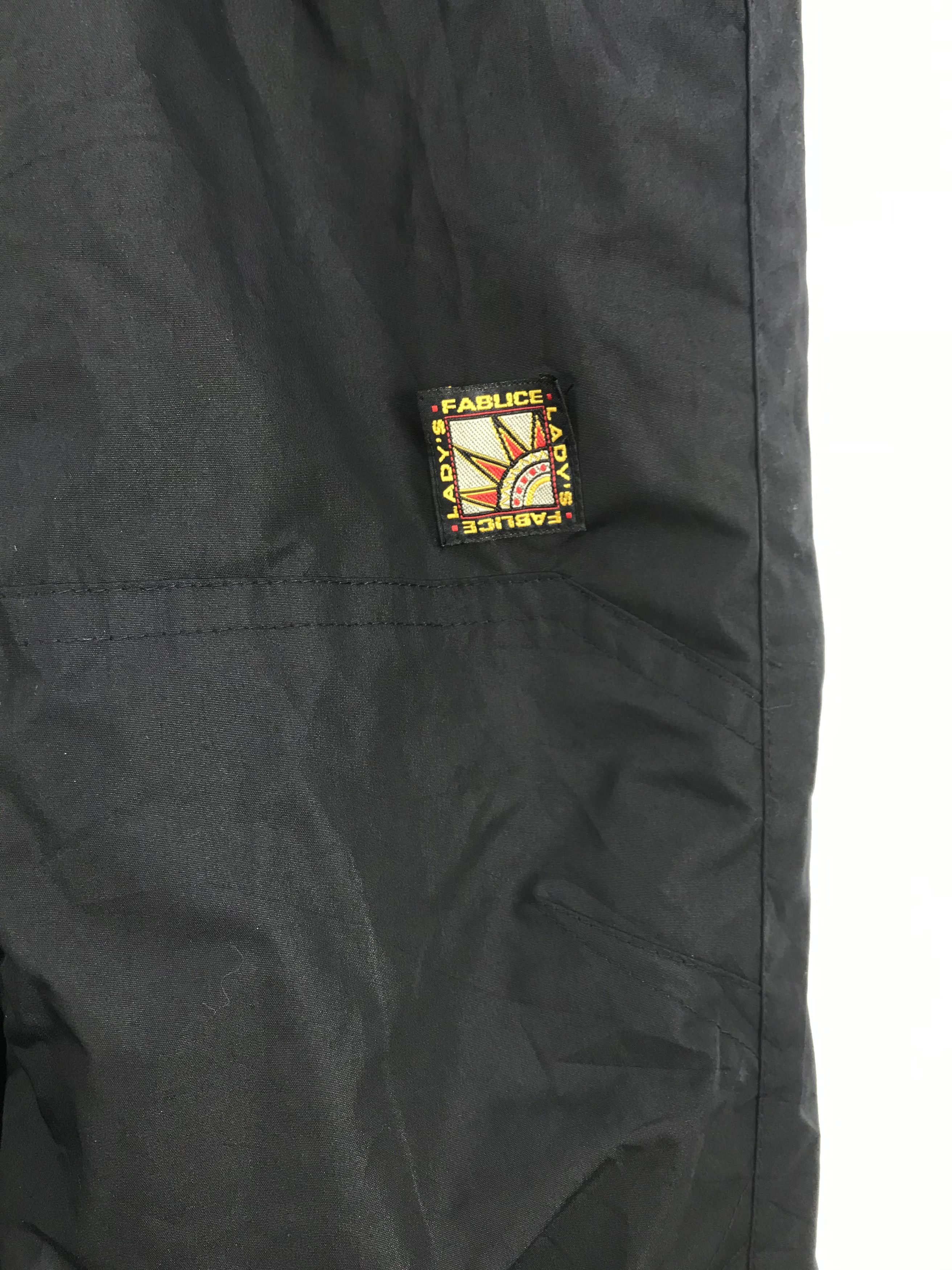 Japanese Brand Vintage Fablice Ski Suit Overall Ski Wear Snowboards Size 26" / US 2 / IT 38 - 9 Thumbnail