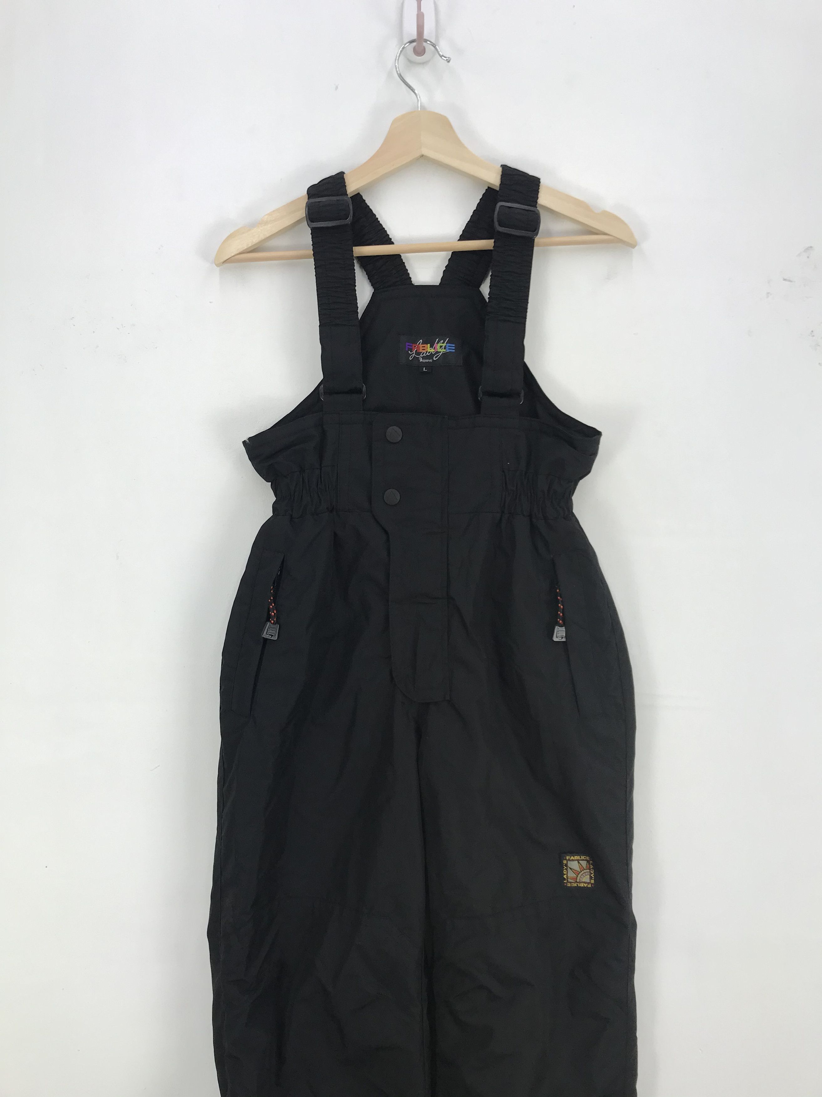 Japanese Brand Vintage Fablice Ski Suit Overall Ski Wear Snowboards Size 26" / US 2 / IT 38 - 4 Thumbnail