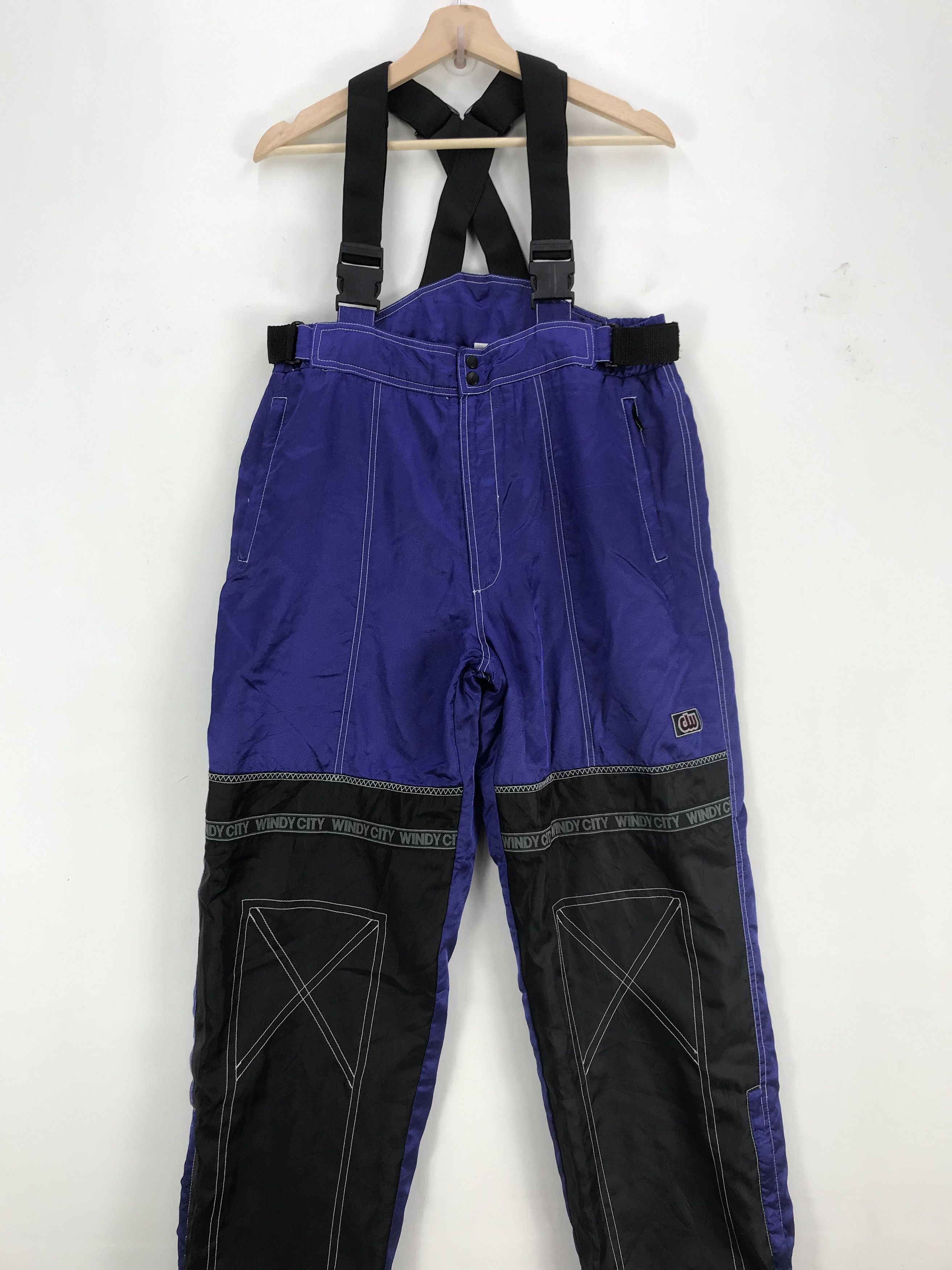 Japanese Brand × Vintage Vintage Windy City Ski Suit Japanese Jumpsuit Ski Wear Size US 36 / EU 52 - 5 Thumbnail