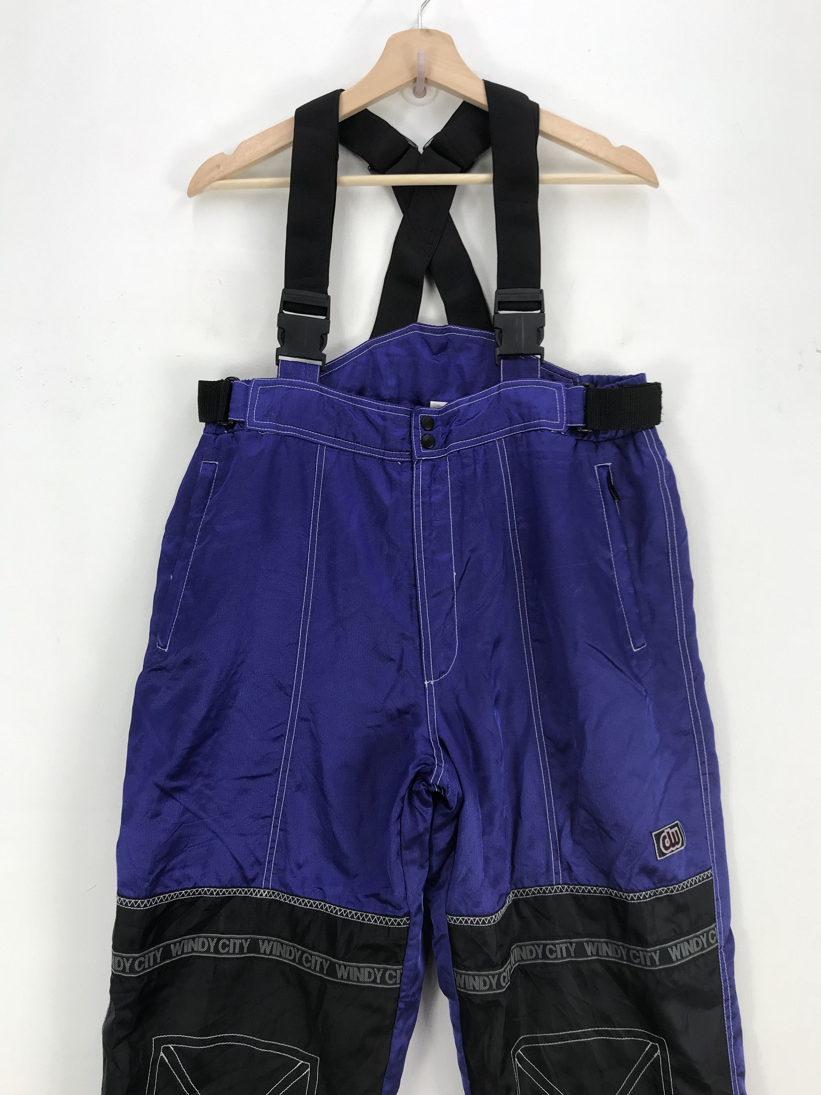 Japanese Brand × Vintage Vintage Windy City Ski Suit Japanese Jumpsuit Ski Wear Size US 36 / EU 52 - 4 Thumbnail