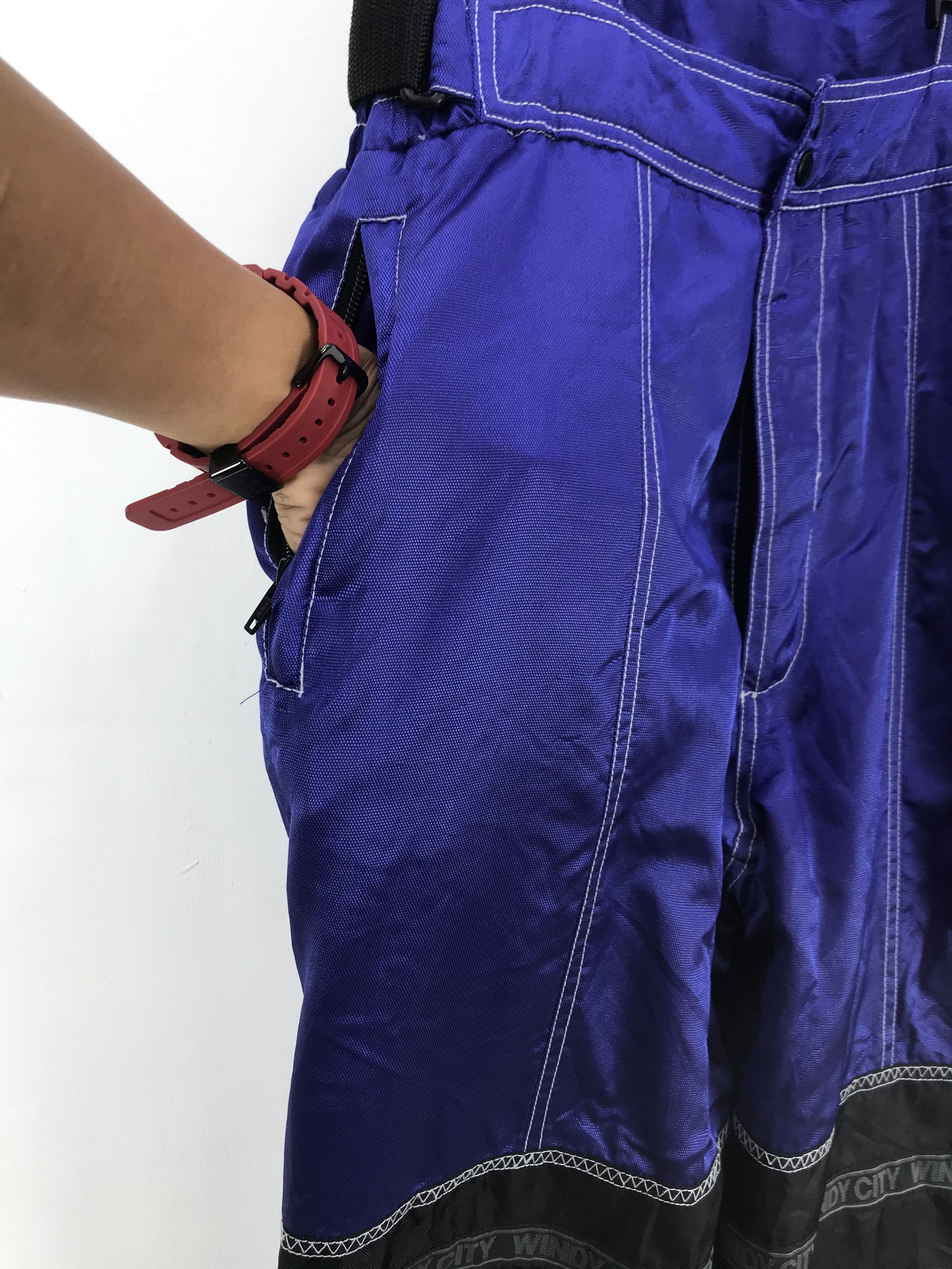 Japanese Brand × Vintage Vintage Windy City Ski Suit Japanese Jumpsuit Ski Wear Size US 36 / EU 52 - 12 Thumbnail