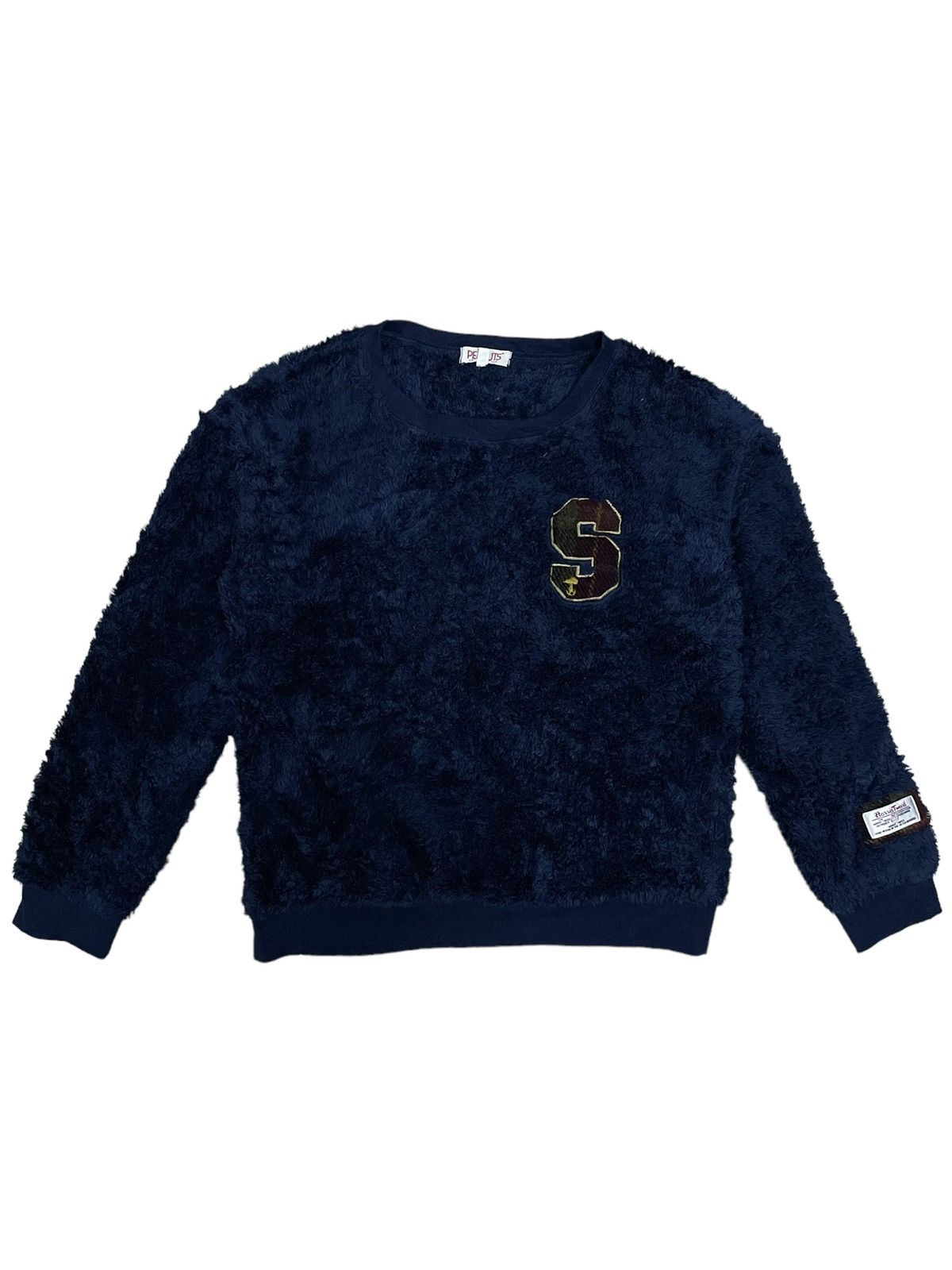 Harris Tweed Peanuts Snoopy x Harris Tweed Faux Fur Sweatshirt Size S / US 4 / IT 40 - 1 Thumbnail
