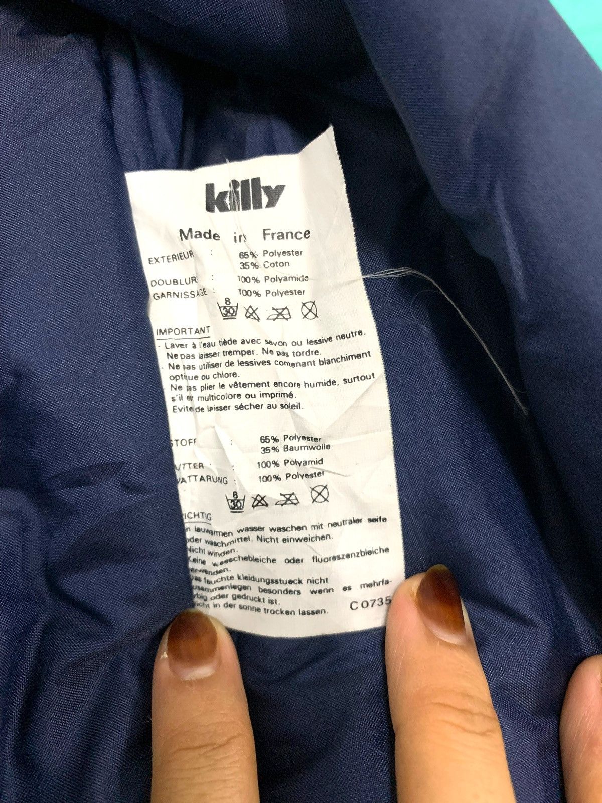 Other Vintage Killy France Ski Racing Jacket Size US M / EU 48-50 / 2 - 9 Thumbnail