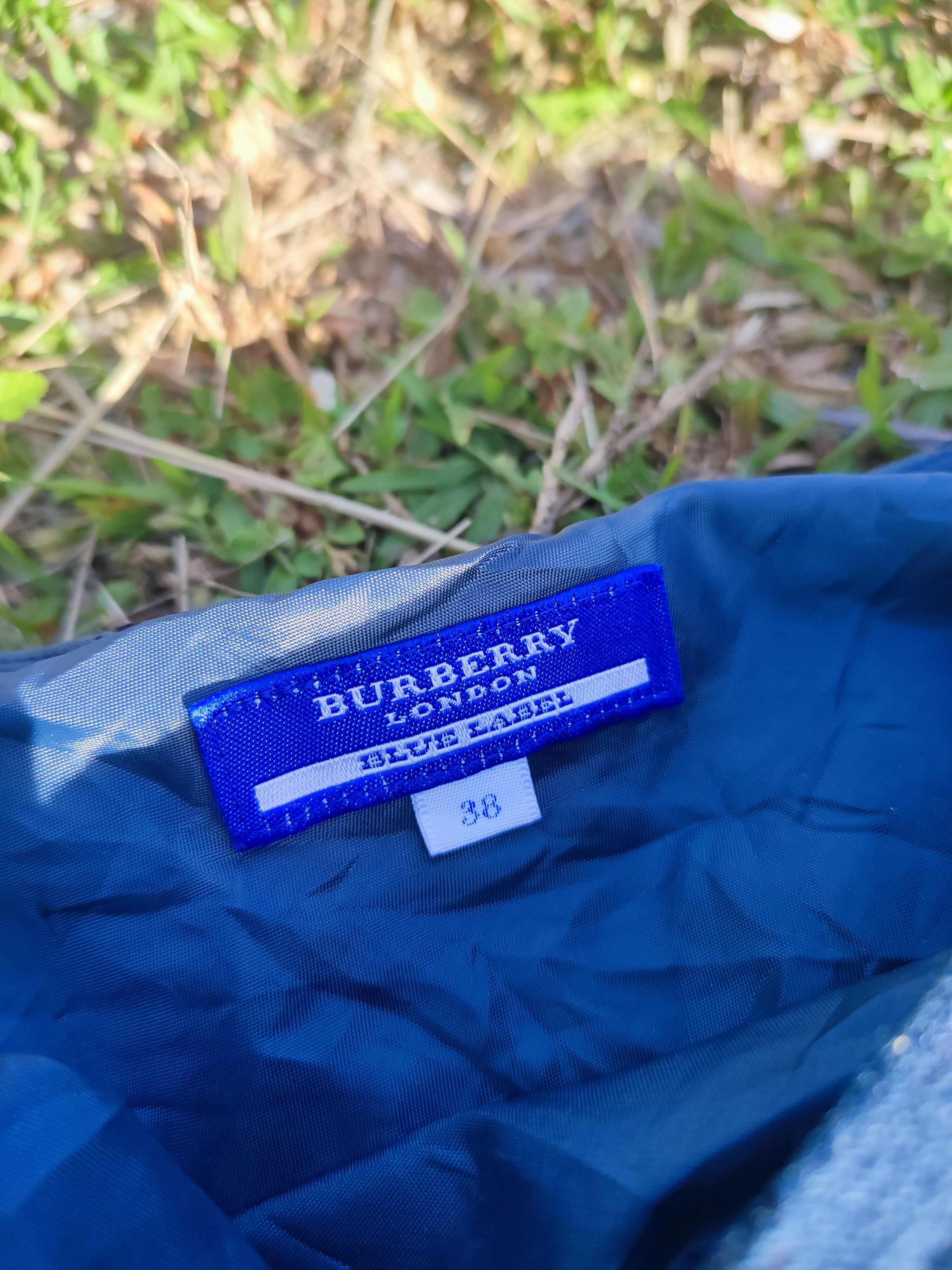 Burberry Vintage Burberry Blue Label Tartan Pleated Skirt Size 38" / US 16 / IT 52 - 11 Thumbnail