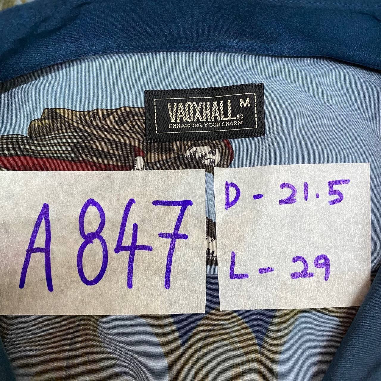 Vintage A847. VTG VAOXHALL ART SHIRTS Size US M / EU 48-50 / 2 - 6 Thumbnail