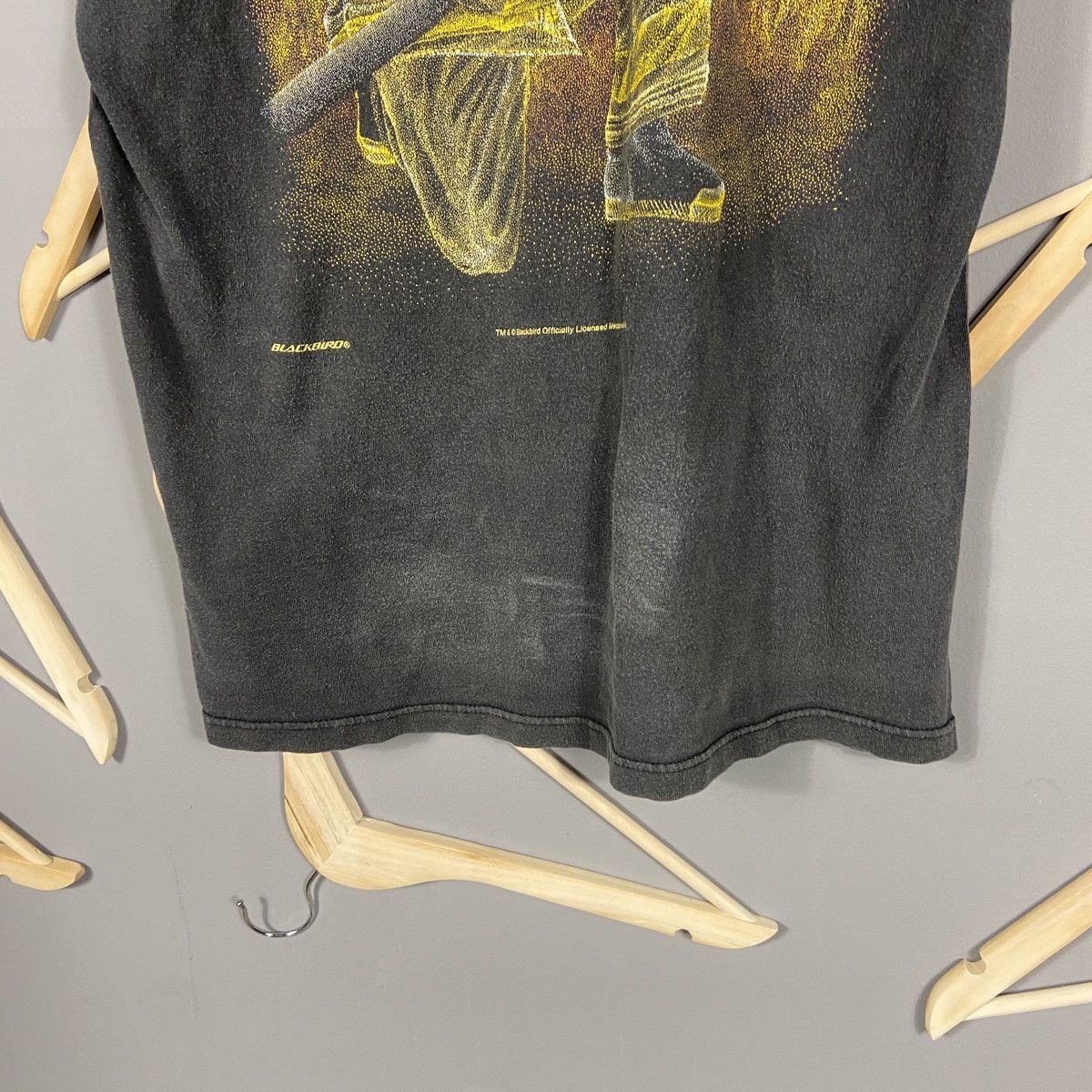 Blackbird × Tultex × Vintage Vintage FireFighter Blackbird t-shirt Size US L / EU 52-54 / 3 - 9 Thumbnail