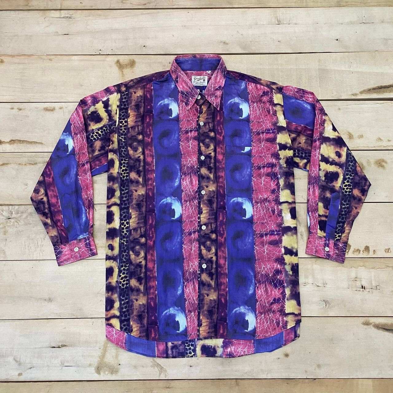 Vintage A560 VINTAGE JAPAN ART HYBRID SHIRTS Size US XL / EU 56 / 4 - 1 Thumbnail