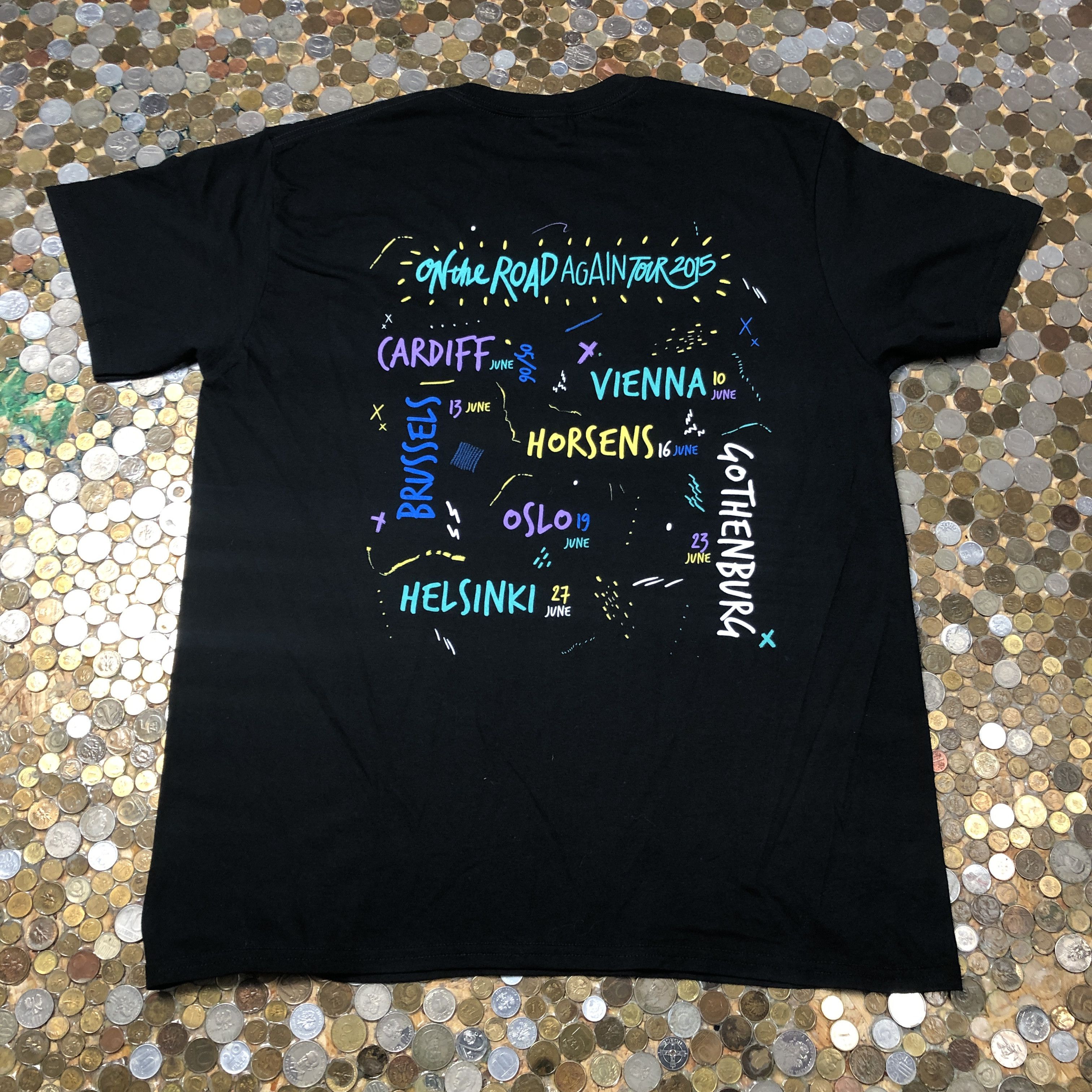 Band Tees × Vintage One Direction 2015 tour Tee T-shirt | Grailed