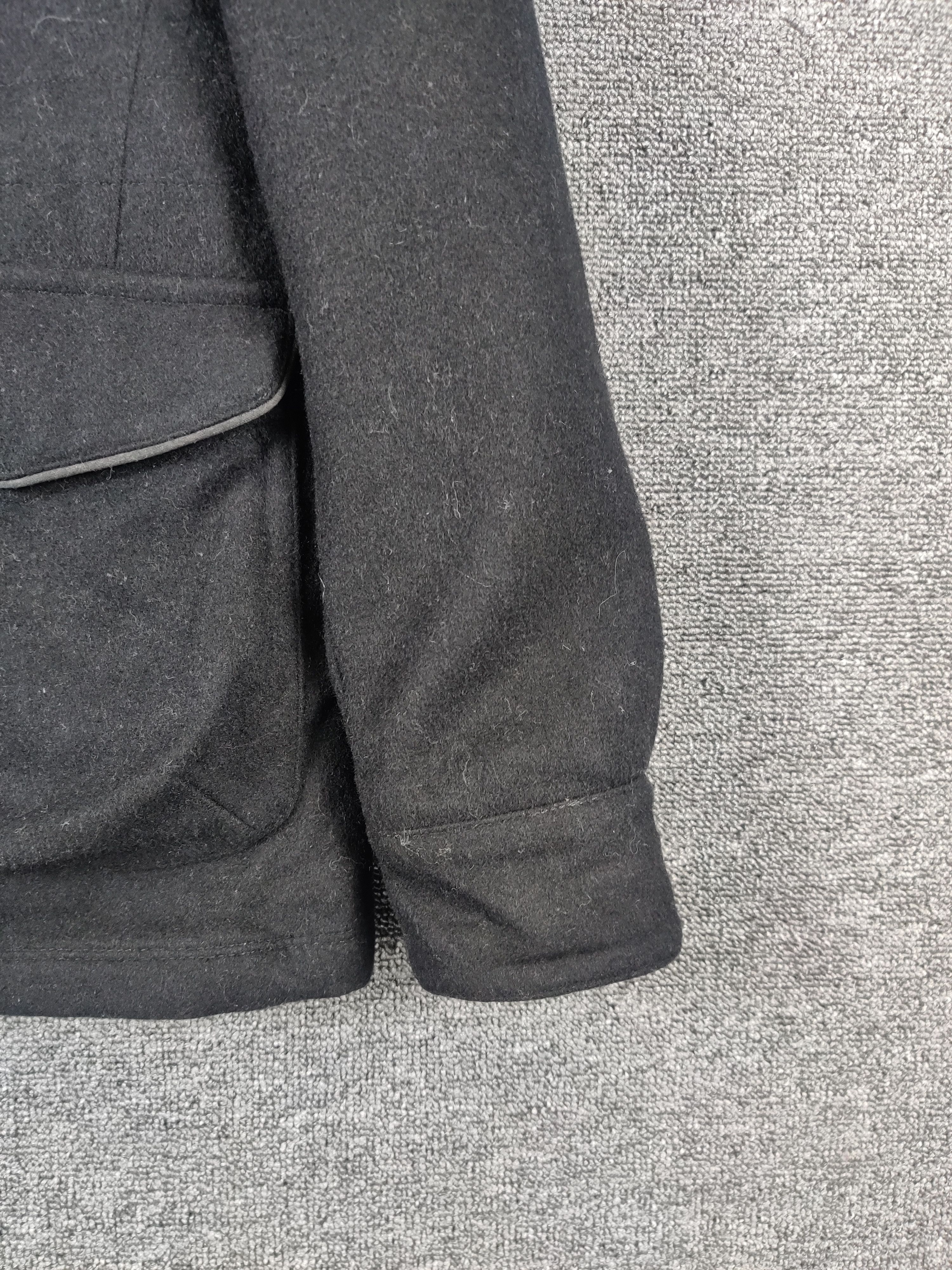 Japanese Brand Vintage Back Number Wool Chore Jacket Size US L / EU 52-54 / 3 - 3 Thumbnail