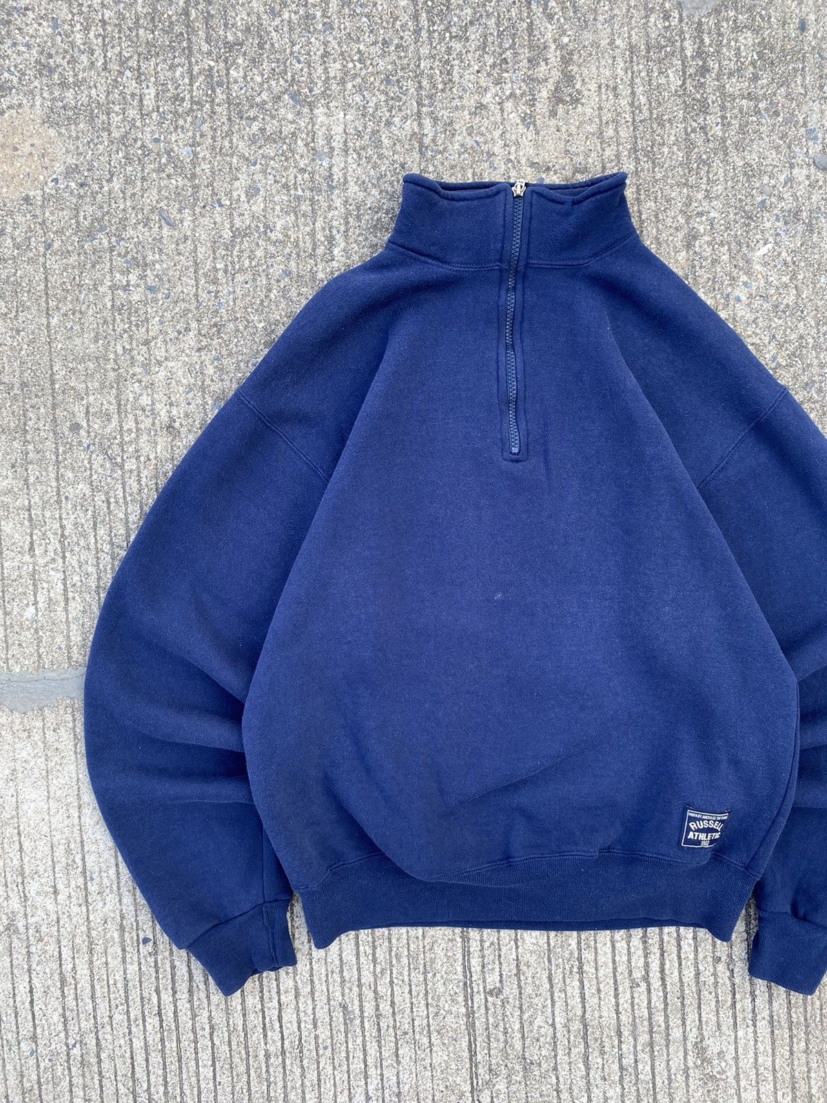 Russell Athletic Vintage Navy Russell Athletic Sweater Size US M / EU 48-50 / 2 - 3 Thumbnail