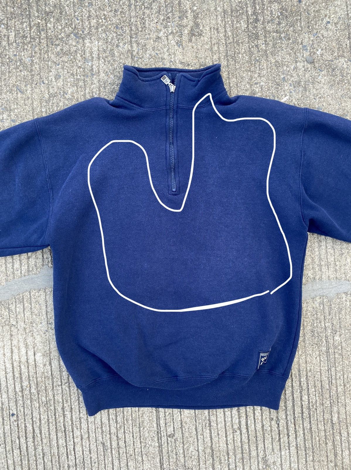 Russell Athletic Vintage Navy Russell Athletic Sweater Size US M / EU 48-50 / 2 - 7 Thumbnail
