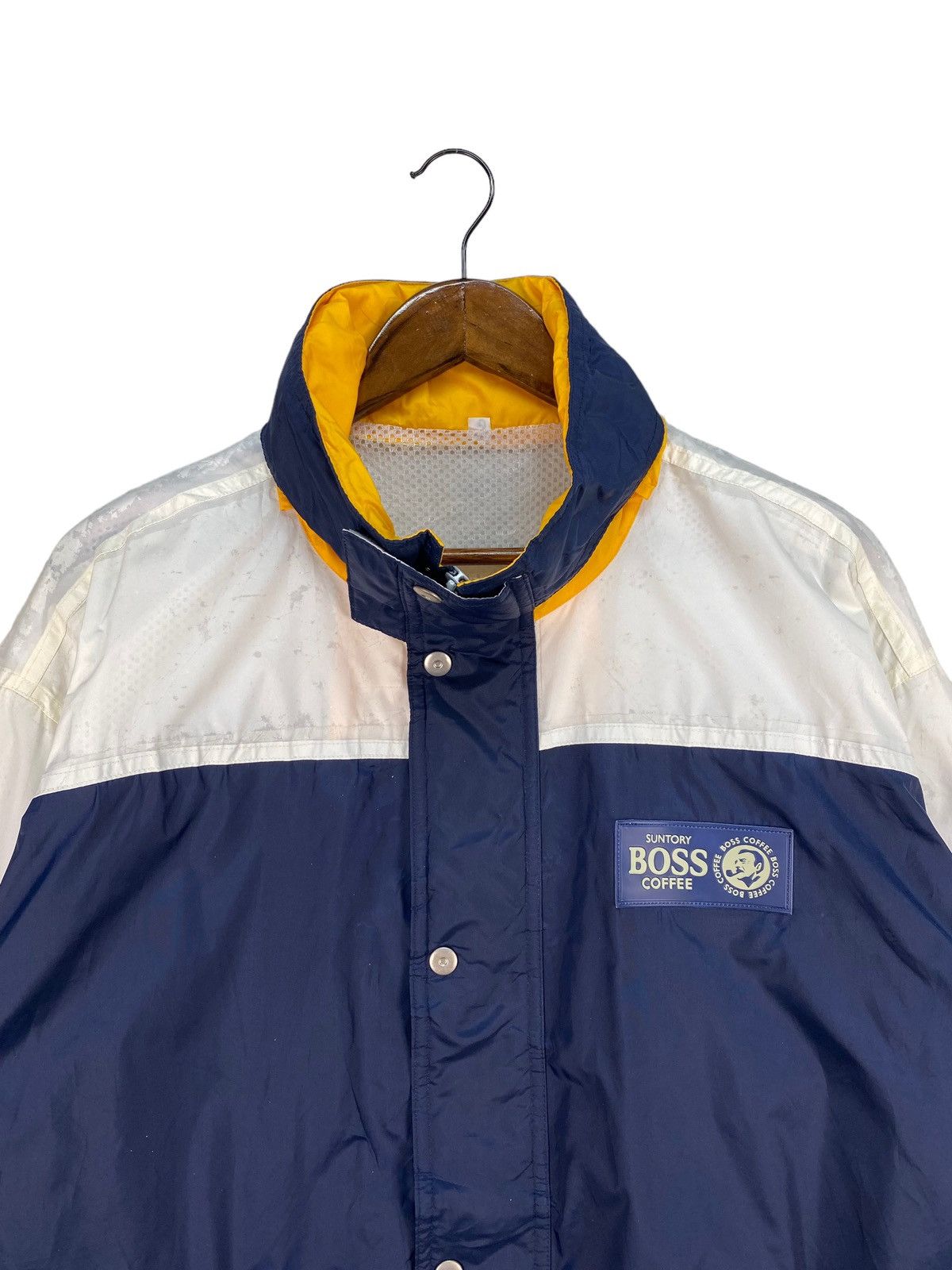 Japanese Brand Suntory Coffe Boss Windbreaker Size US XL / EU 56 / 4 - 2 Thumbnail