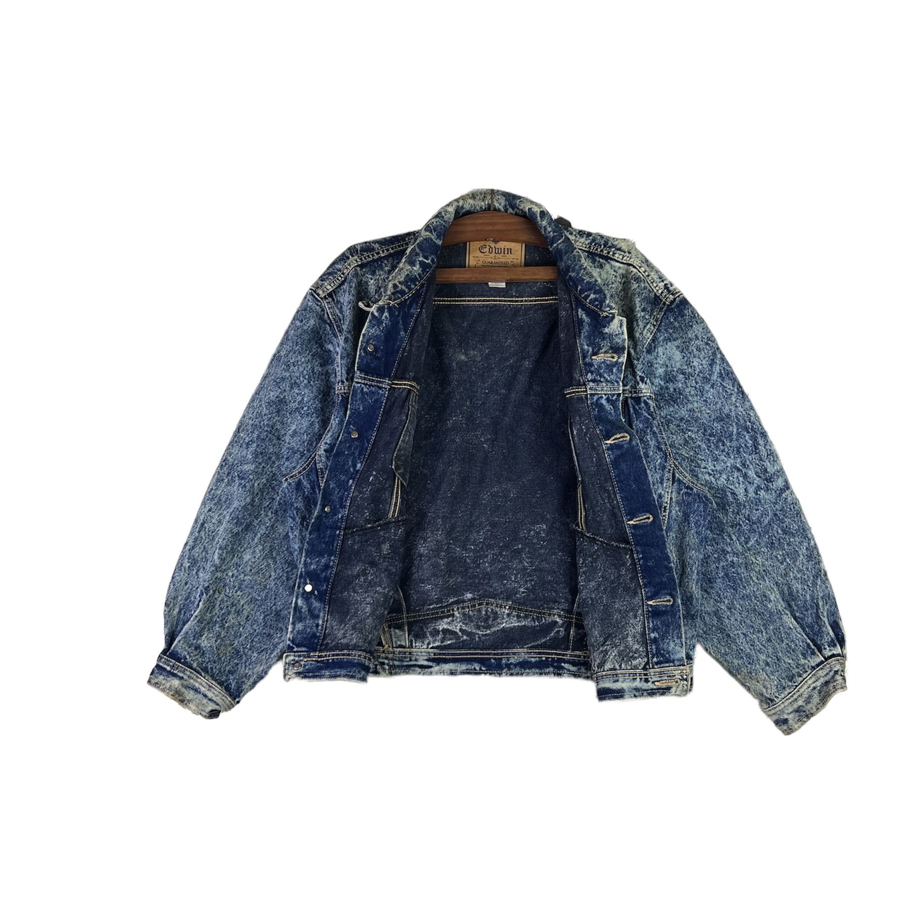 Edwin × Vintage VINTAGE EDWIN DENIM JACKET Size US L / EU 52-54 / 3 - 3 Thumbnail