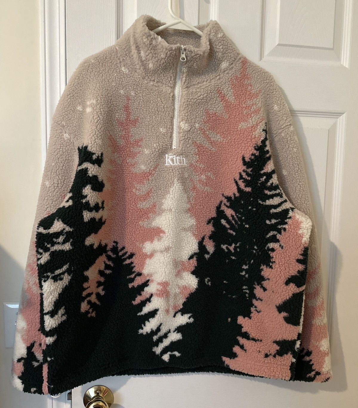 Kith Claremont Sherpa Quarter Zip | Grailed