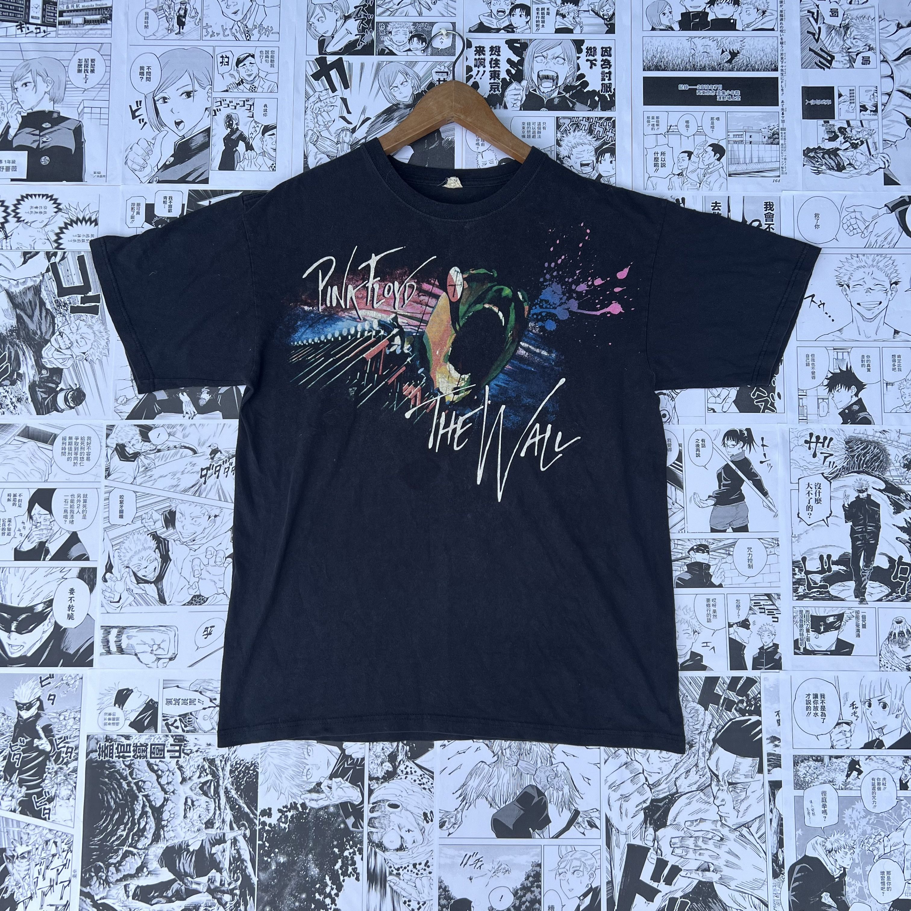 Anvil × Pink Floyd × Vintage VINTAGE Y2K TEE SHIRT PINK FLOYD “ THE WALL “ Size US L / EU 52-54 / 3 - 1 Thumbnail