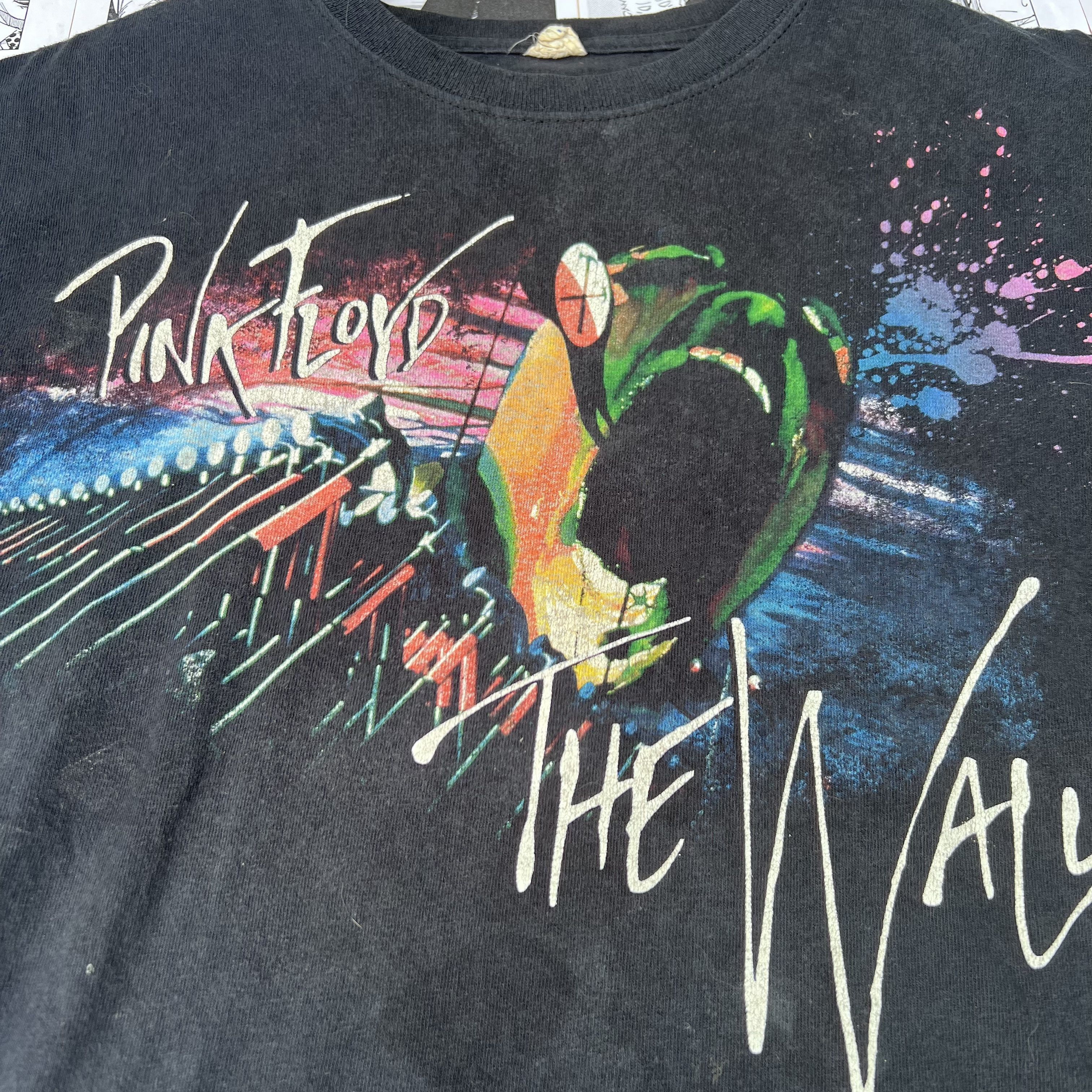 Anvil × Pink Floyd × Vintage VINTAGE Y2K TEE SHIRT PINK FLOYD “ THE WALL “ Size US L / EU 52-54 / 3 - 3 Thumbnail