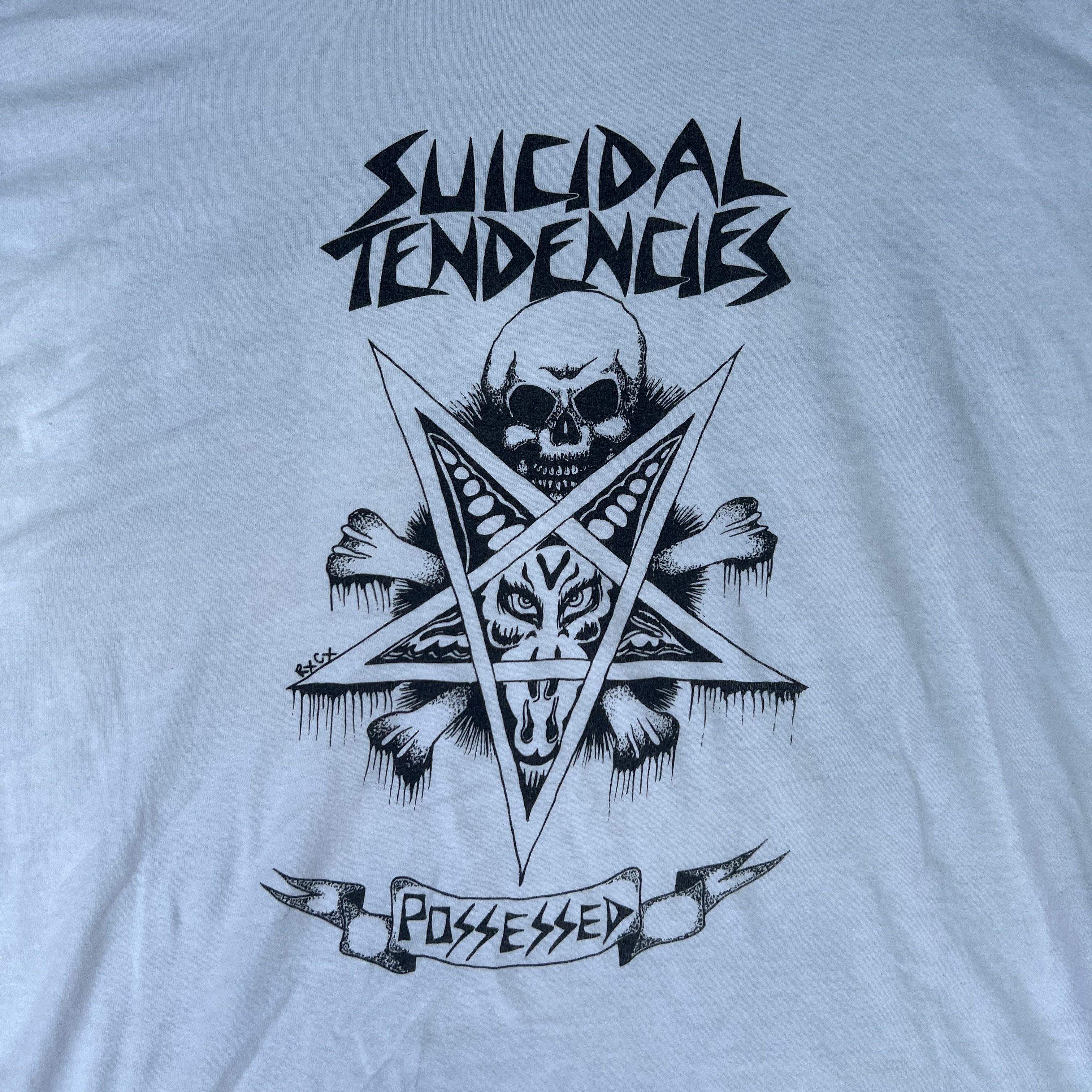 Band Tees × Hanes × Vintage VINTAGE TEE SHIRT SUICIDAL TENDENCIES Size US L / EU 52-54 / 3 - 2 Thumbnail