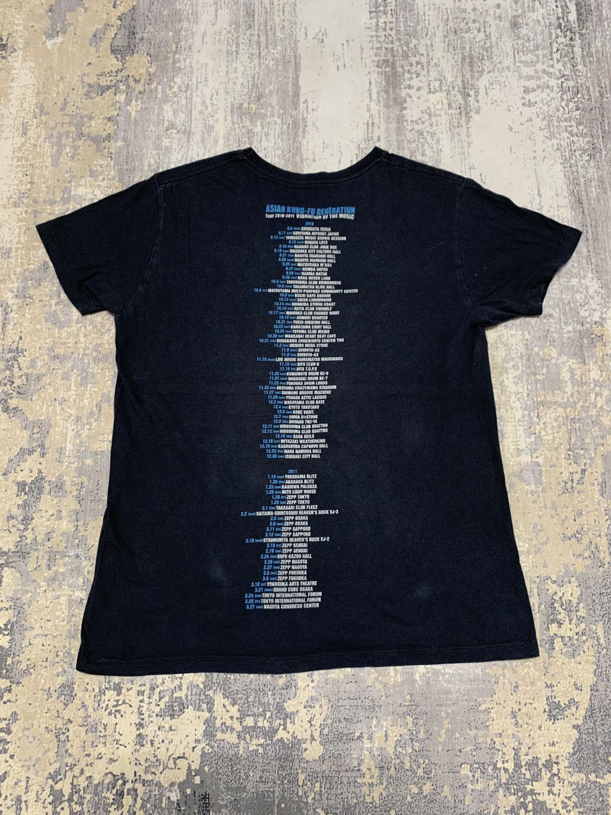 Band Tees Asian Kung-fu Generation Vibration Of The Music Tour Shirt Size US S / EU 44-46 / 1 - 4 Thumbnail