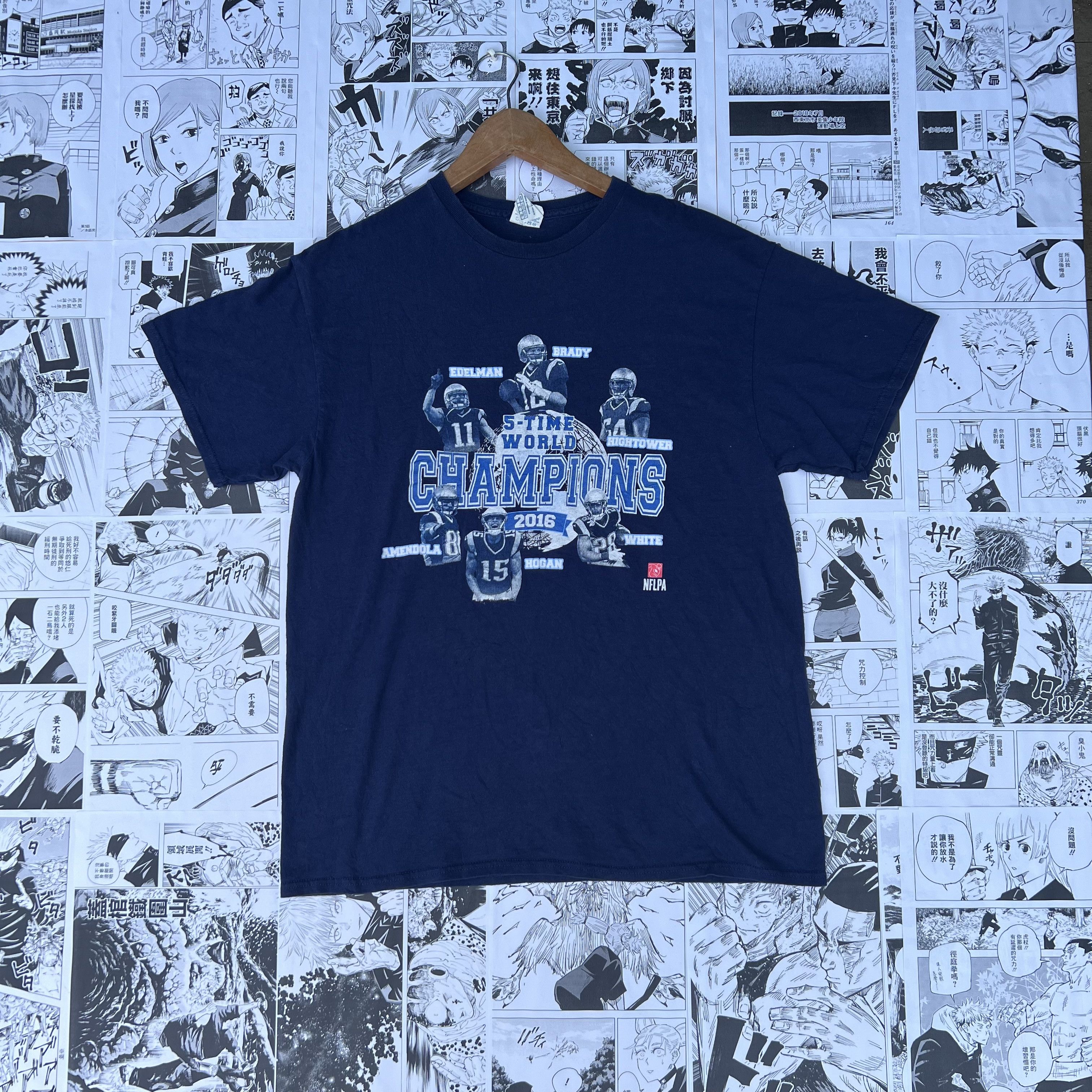 Delta × NFL TEE SHIRT 5 TIME WORLD CHAMPIONSHIP NEW ENGLAND PATRIOTS Size US L / EU 52-54 / 3 - 1 Thumbnail