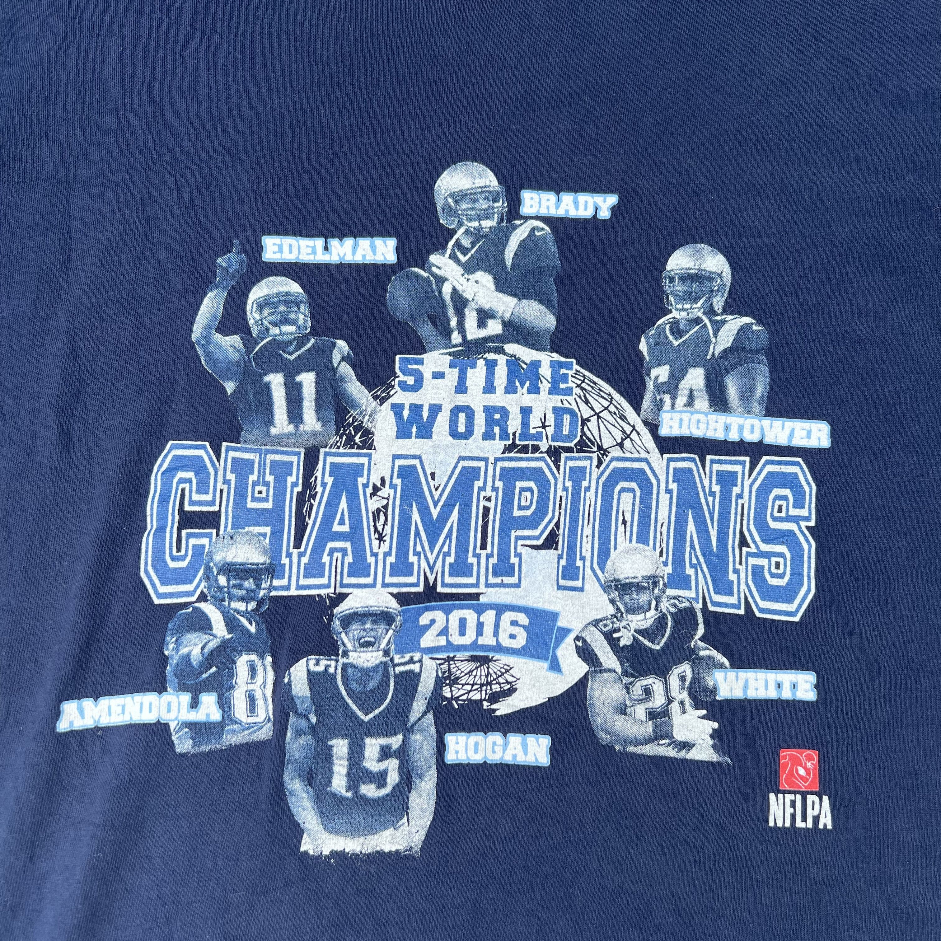 Delta × NFL TEE SHIRT 5 TIME WORLD CHAMPIONSHIP NEW ENGLAND PATRIOTS Size US L / EU 52-54 / 3 - 3 Thumbnail