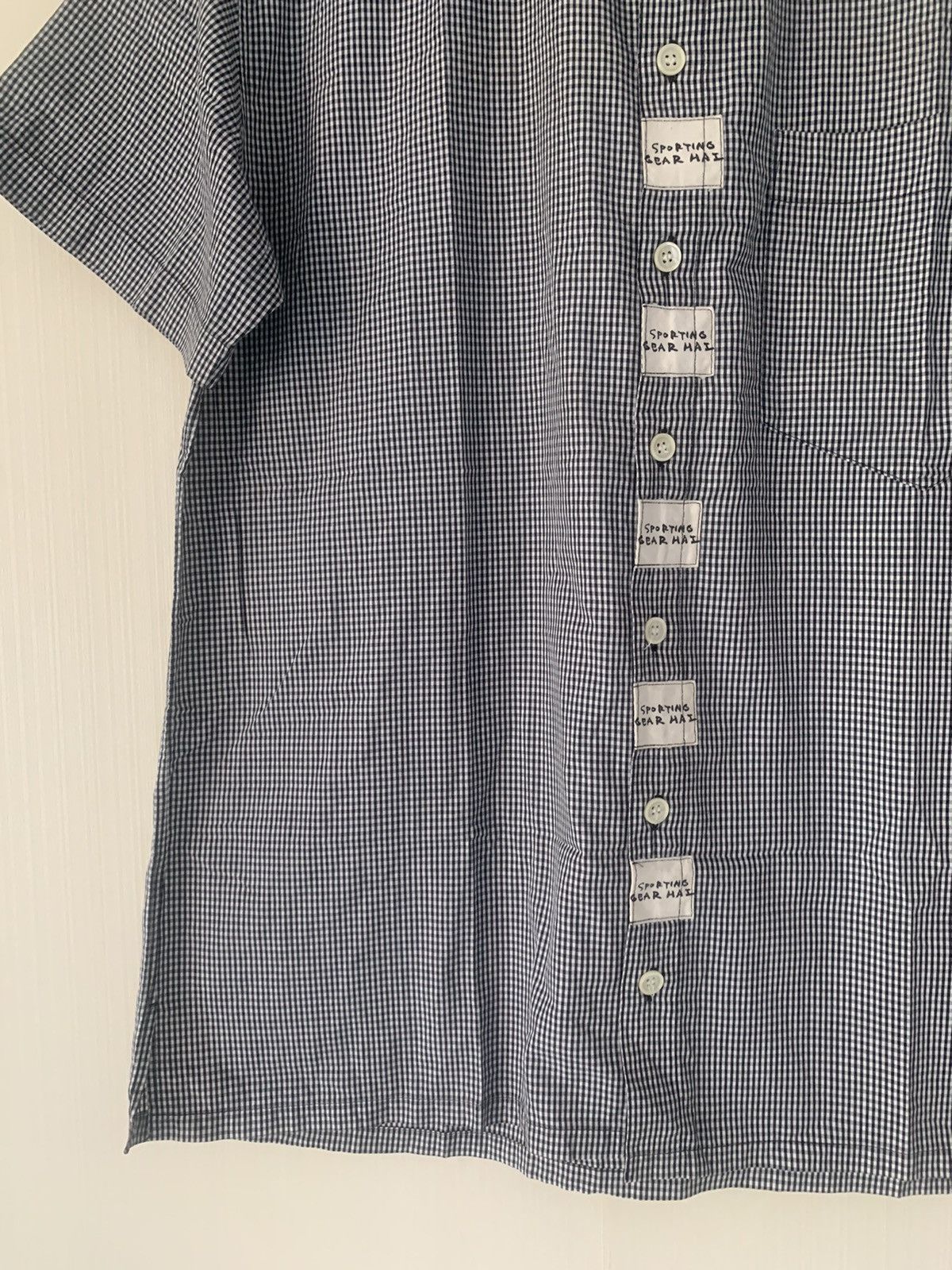Hai Sporting Gear × Issey Miyake × Vintage Hai Sporting Gear Gingham Shirt Size M / US 6-8 / IT 42-44 - 8 Thumbnail