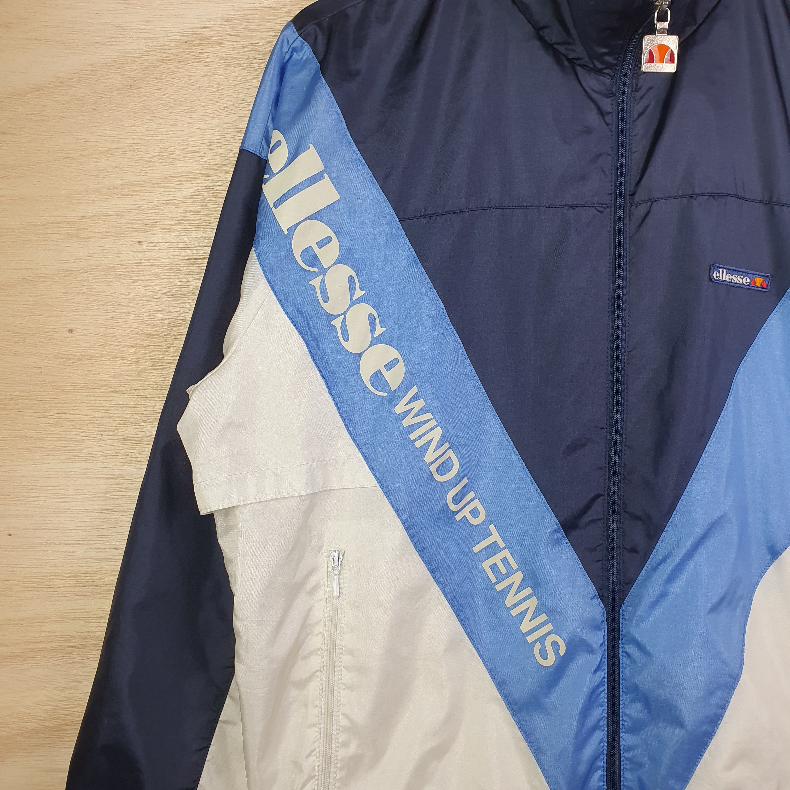 Ellesse × Vintage VINTAGE ELLESE WIND UP TENNIS RARE COLOURWAY Size US L / EU 52-54 / 3 - 5 Thumbnail