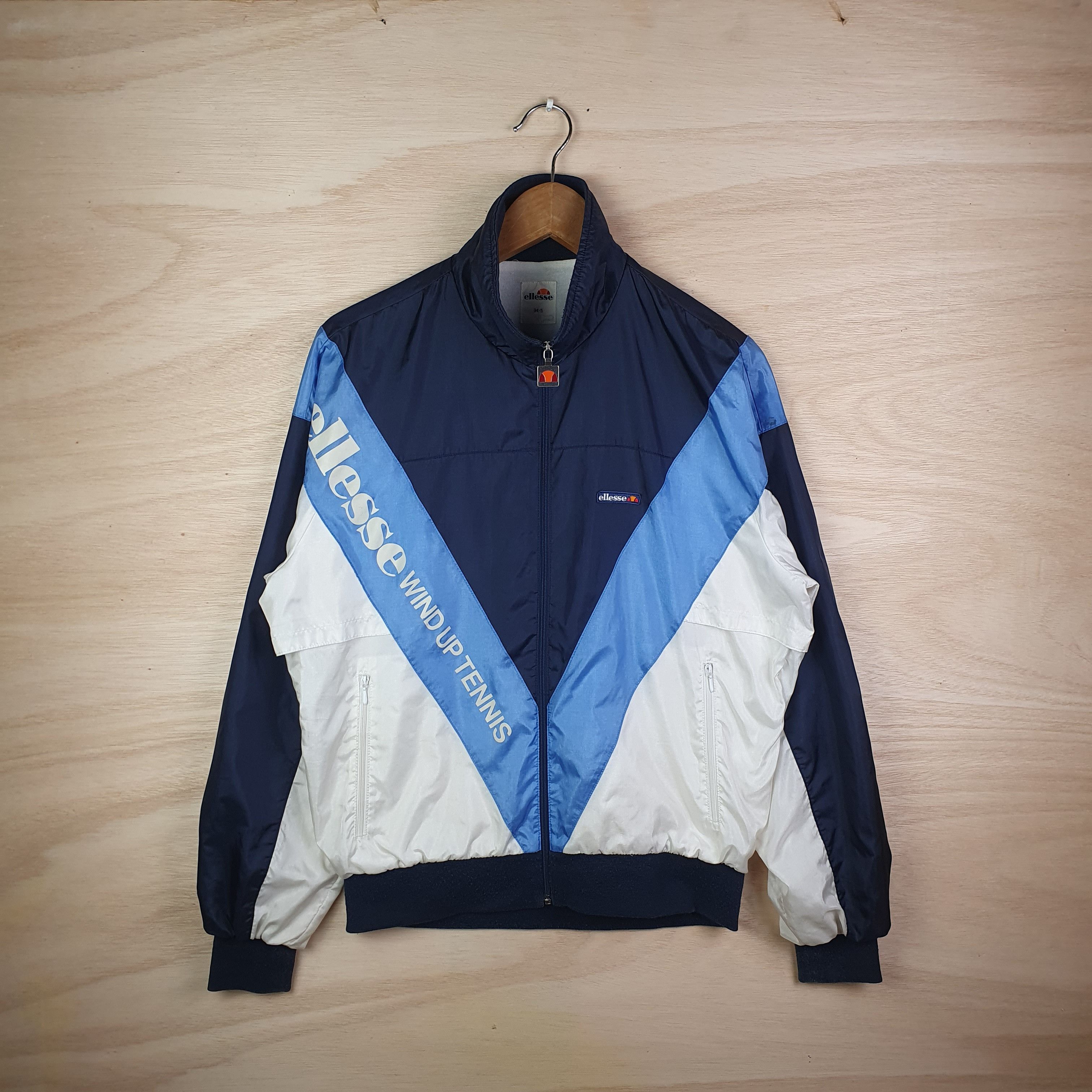 Ellesse × Vintage VINTAGE ELLESE WIND UP TENNIS RARE COLOURWAY Size US L / EU 52-54 / 3 - 1 Thumbnail