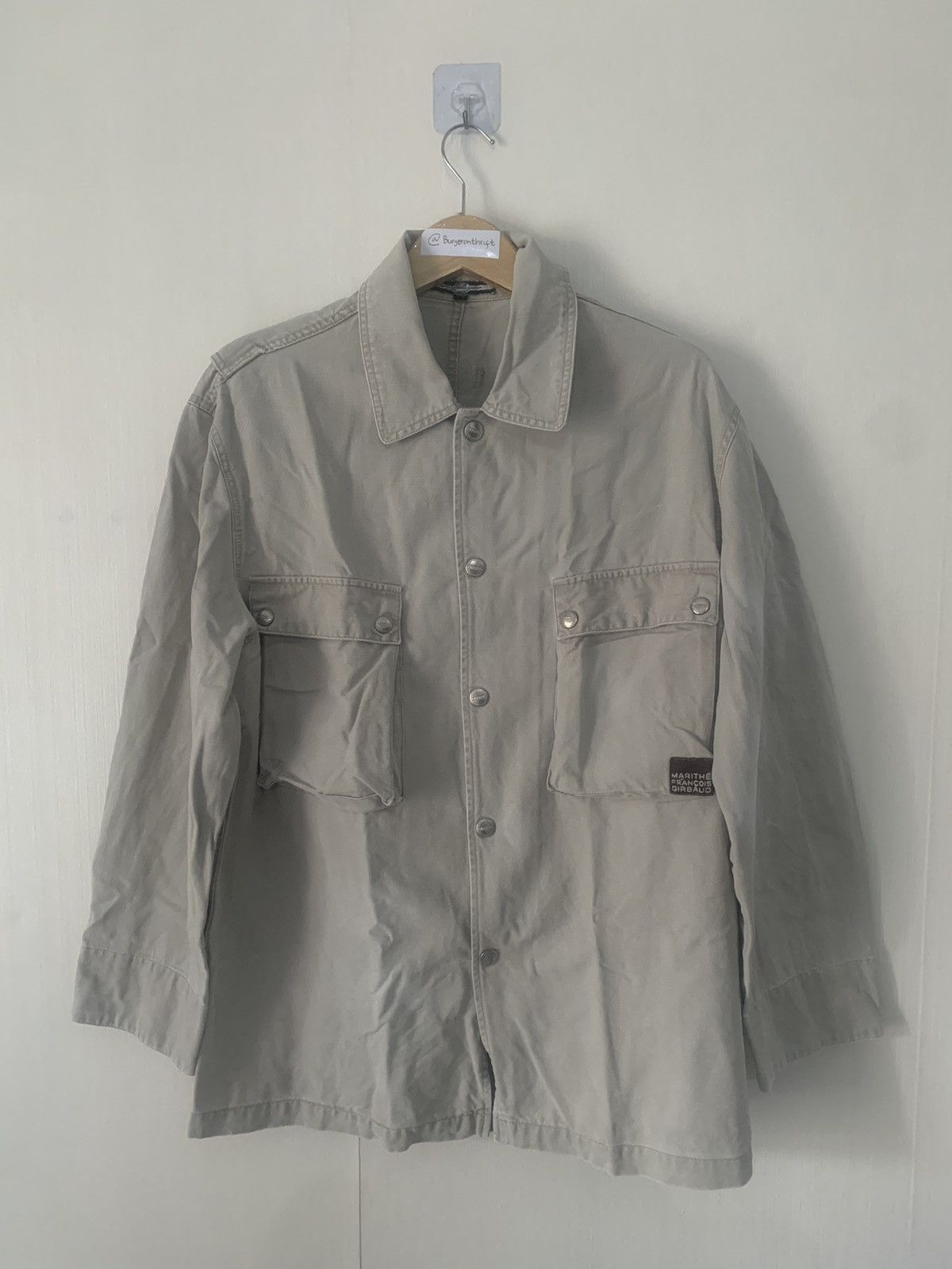 Marithe + Francois Girbaud Rare Marithe Francois Girbaud Chore Denim Jacket Size US M / EU 48-50 / 2 - 1 Thumbnail