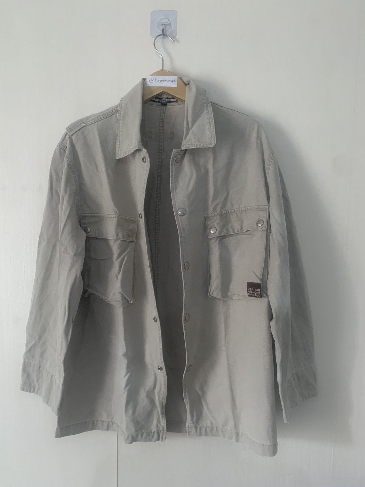 Marithe + Francois Girbaud Rare Marithe Francois Girbaud Chore Denim Jacket Size US M / EU 48-50 / 2 - 2 Thumbnail