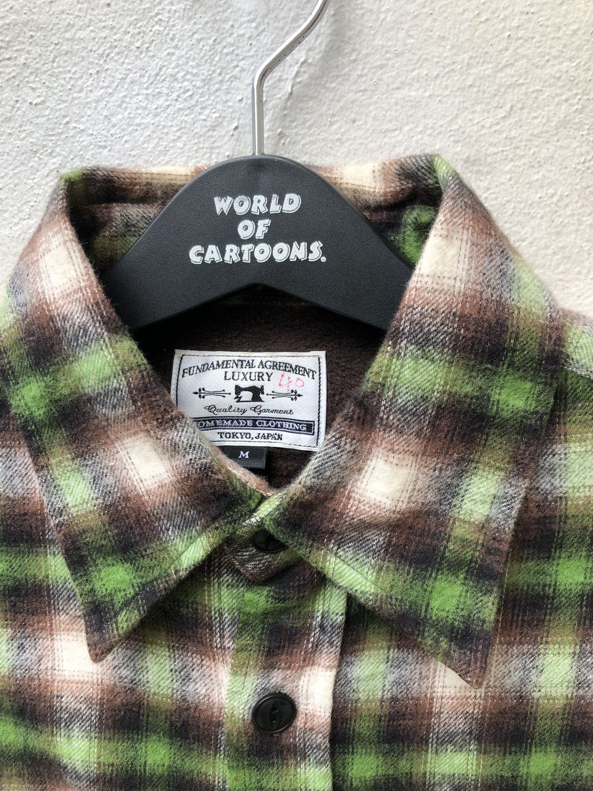 FDMTL FDMTL Japan Plaid Flannel Shirt Size US M / EU 48-50 / 2 - 3 Thumbnail