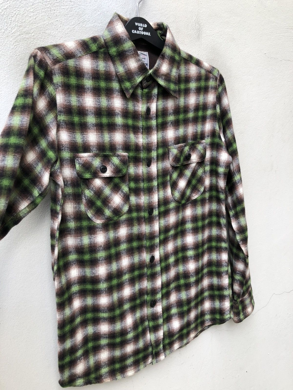 FDMTL FDMTL Japan Plaid Flannel Shirt Size US M / EU 48-50 / 2 - 9 Thumbnail
