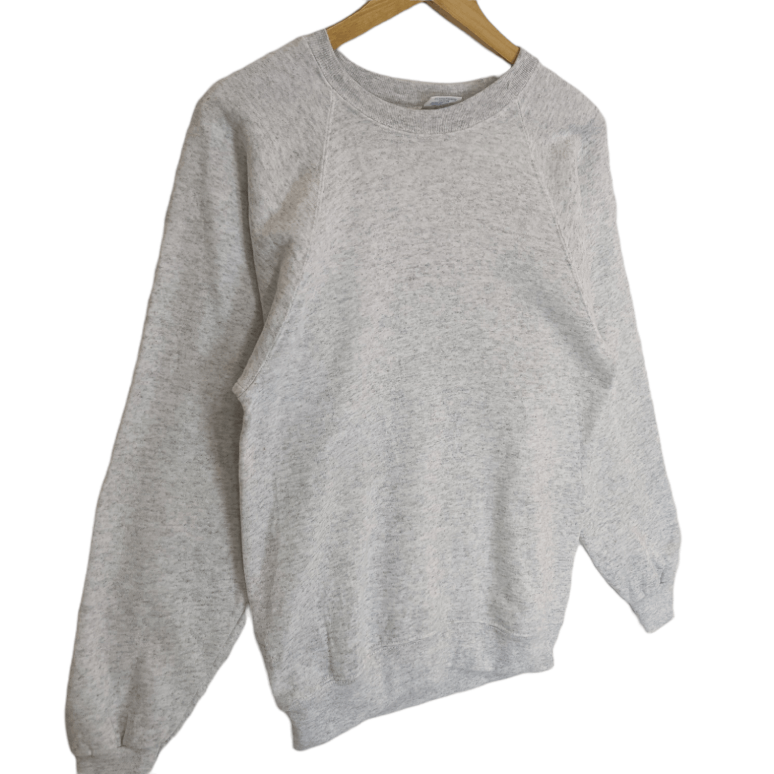 Vintage Vintage 90's American Vintage SANTEE Grey Plain Sweatshirt Size US XS / EU 42 / 0 - 3 Thumbnail