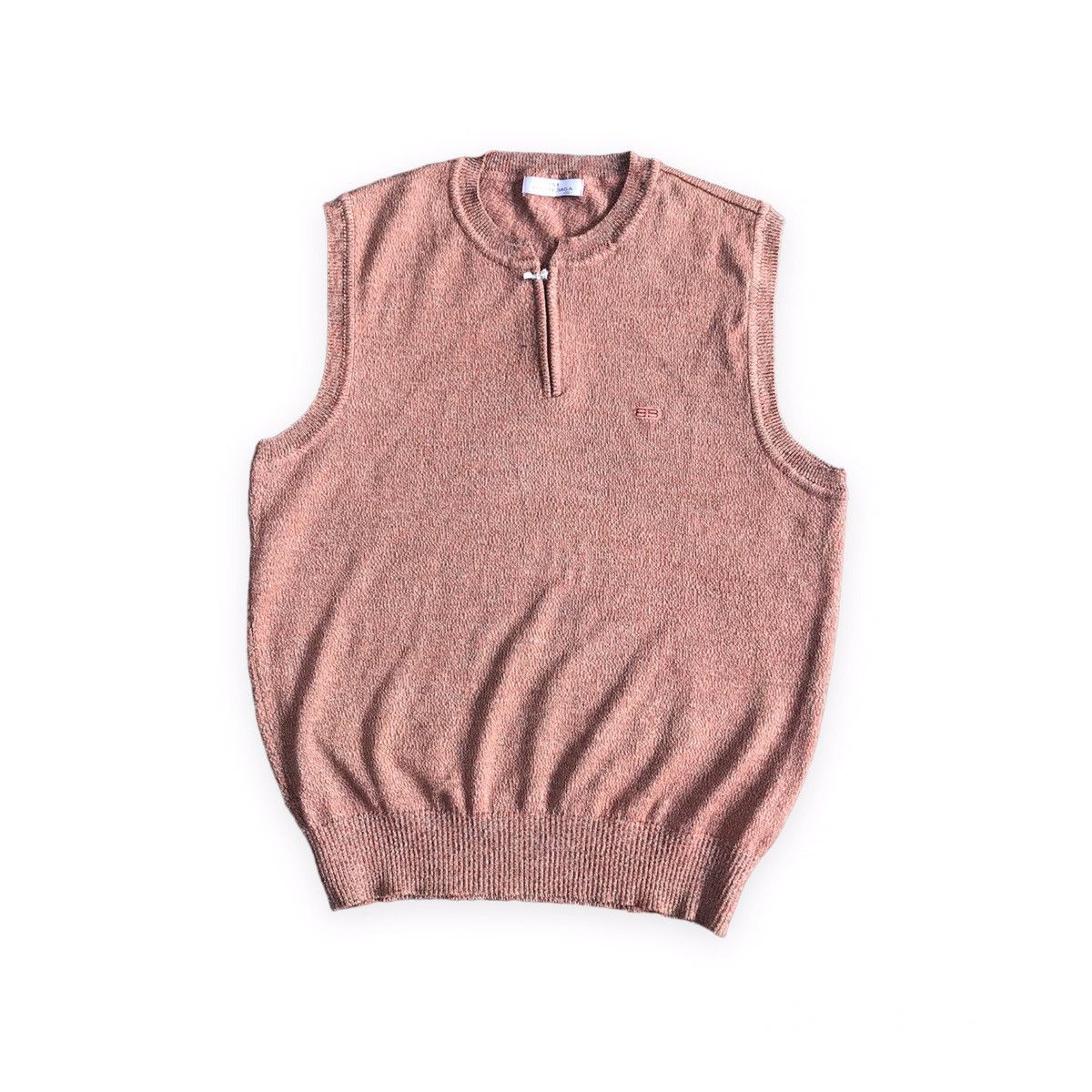 image of Balenciaga Knitwear Sleeveless in Brown, Women's (Size Medium)
