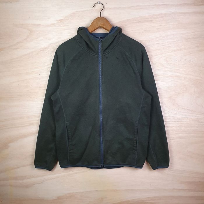 Uniqlo DARK GREEN UNIQLO JACKET FULL ZIP UP | Grailed