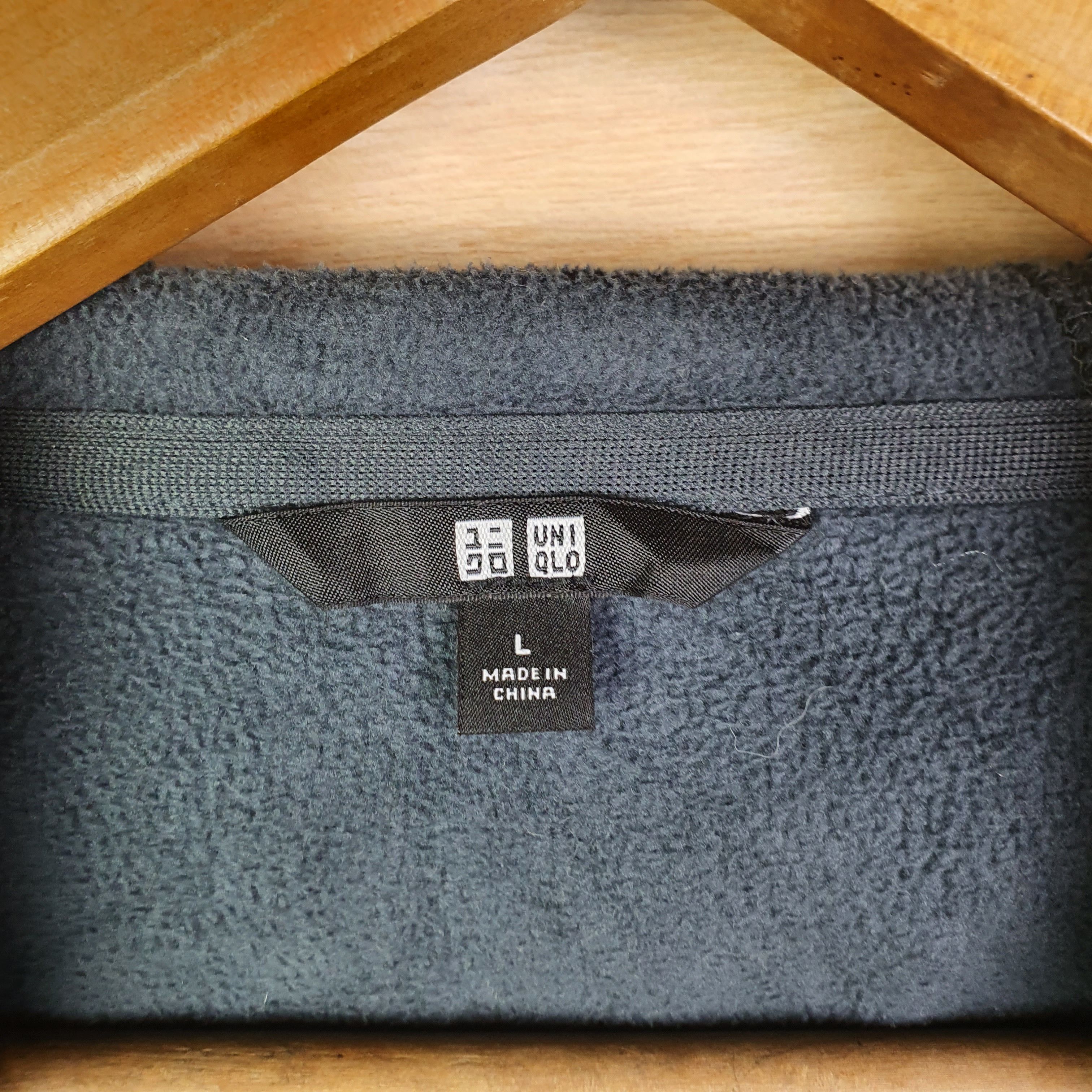 Japanese Brand × Uniqlo DARK GREEN UNIQLO JACKET FULL ZIP UP Size US L / EU 52-54 / 3 - 4 Thumbnail