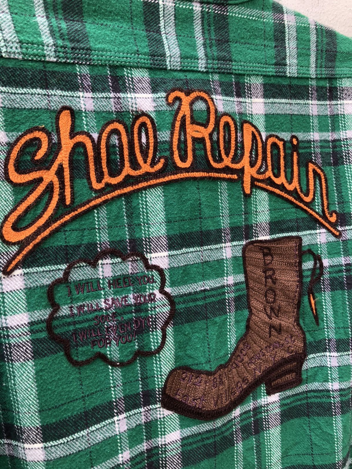 Schott Schott N.Y.C. Embroidery Flannel Shirt Size US M / EU 48-50 / 2 - 3 Thumbnail