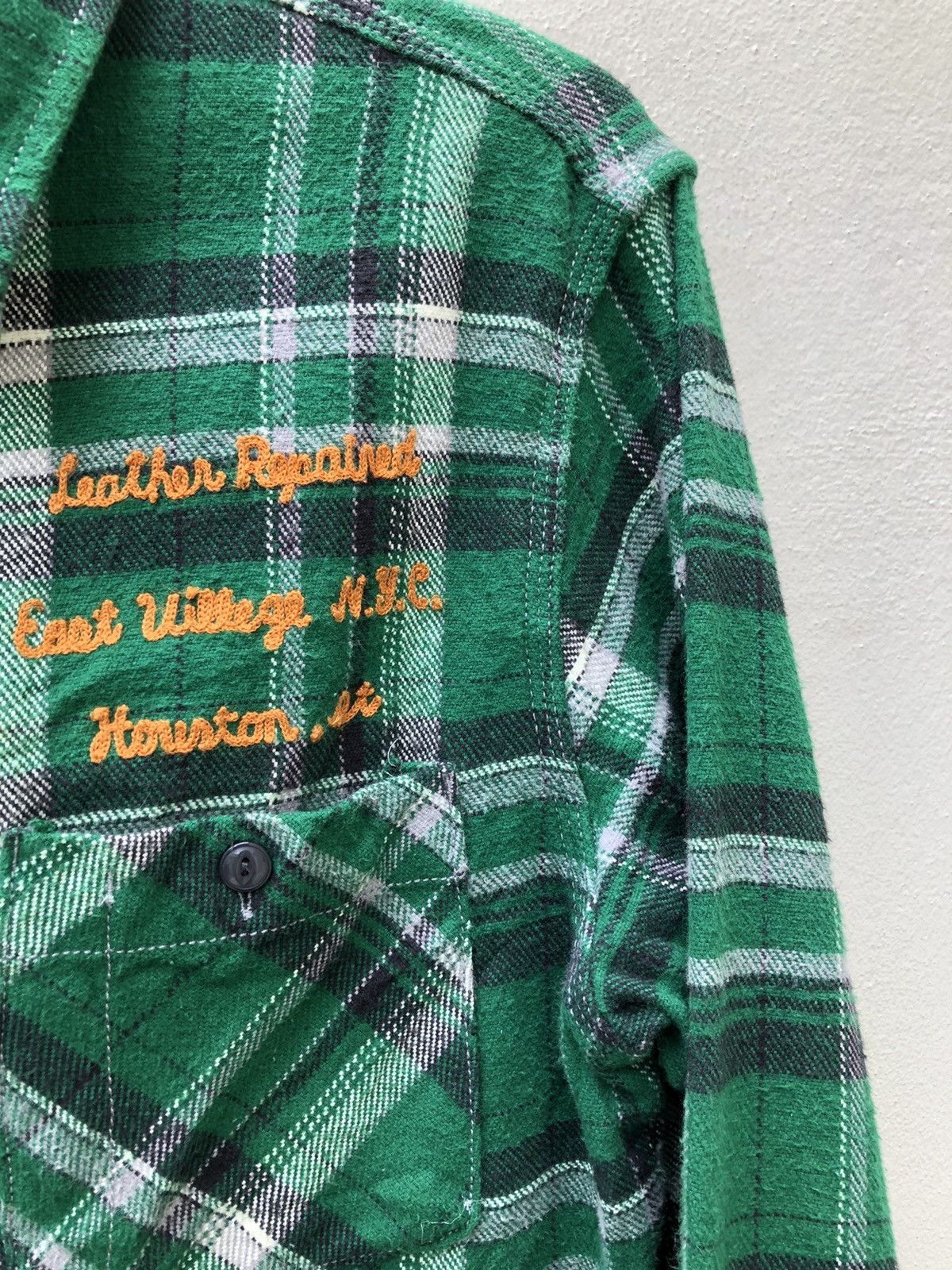 Schott Schott N.Y.C. Embroidery Flannel Shirt Size US M / EU 48-50 / 2 - 9 Thumbnail