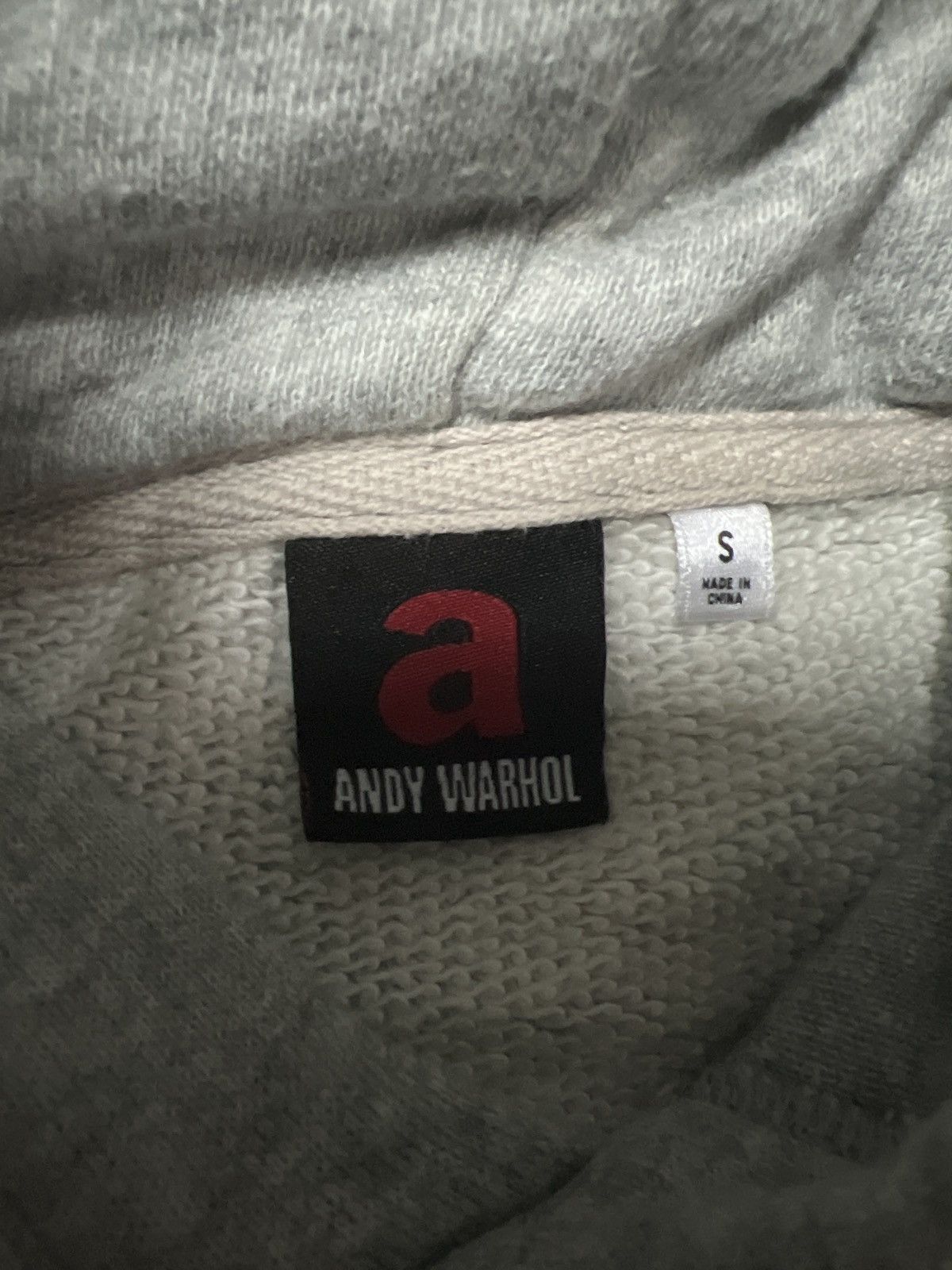 Andy Warhol × Japanese Brand × Uniqlo HOODIE ANDY WARHOL CAMO LOGO BY UNIQLO Size US S / EU 44-46 / 1 - 4 Thumbnail