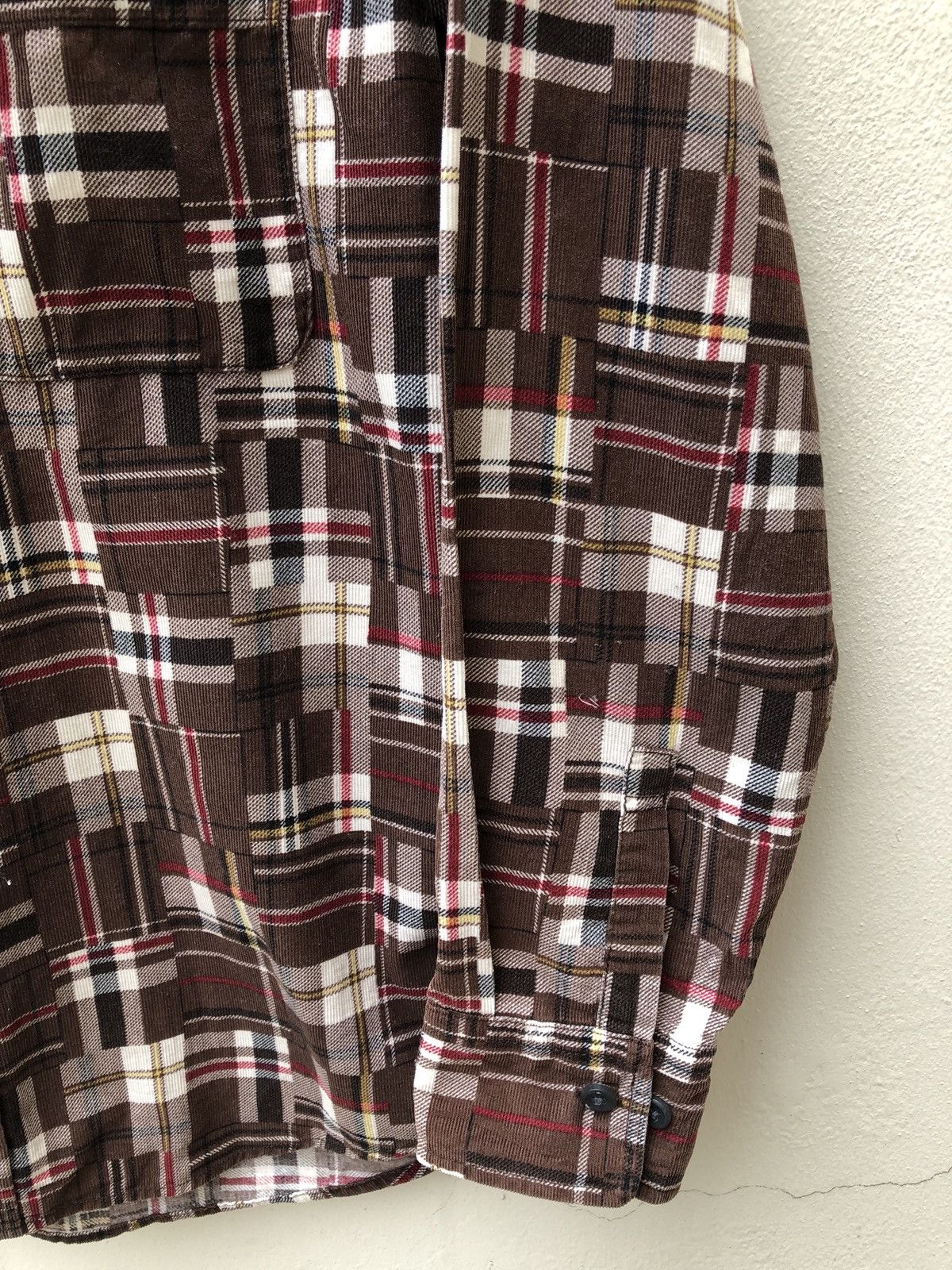 Flannel Kiminori Morishita X Uniqlo Patchwork Design Flannel Shirt Size US M / EU 48-50 / 2 - 3 Thumbnail
