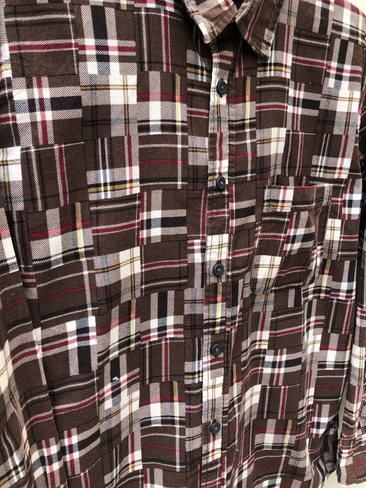 Flannel Kiminori Morishita X Uniqlo Patchwork Design Flannel Shirt Size US M / EU 48-50 / 2 - 6 Thumbnail