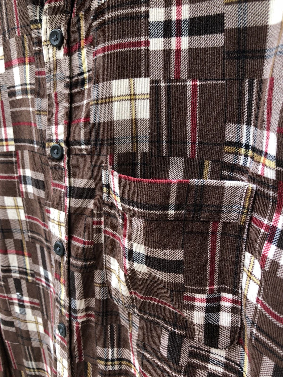 Flannel Kiminori Morishita X Uniqlo Patchwork Design Flannel Shirt Size US M / EU 48-50 / 2 - 2 Thumbnail