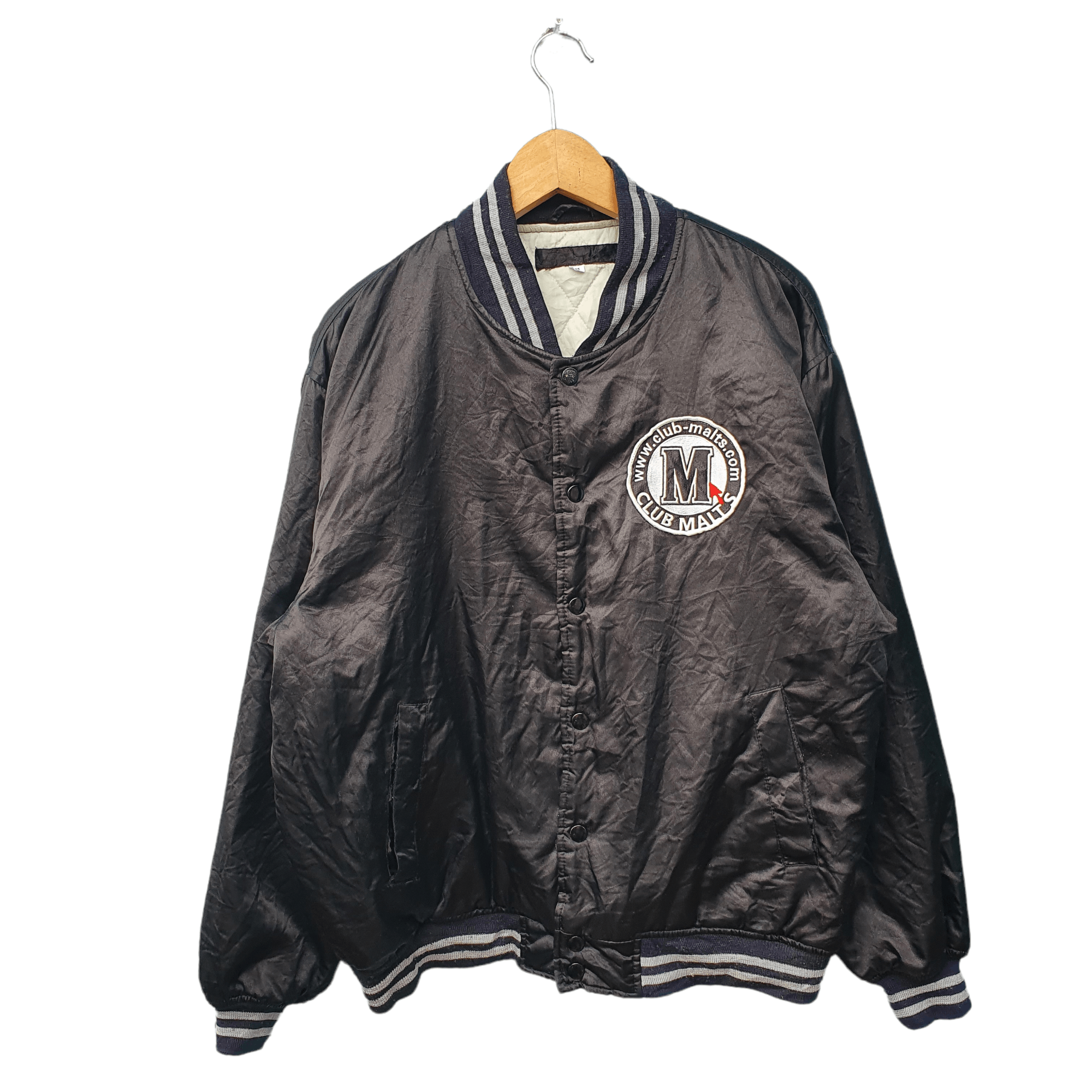 Japanese Brand × Vintage VINTAGE CLUB MALTS BOMBER VARSITY JACKET EMBROIDY LOGO Size US M / EU 48-50 / 2 - 1 Thumbnail